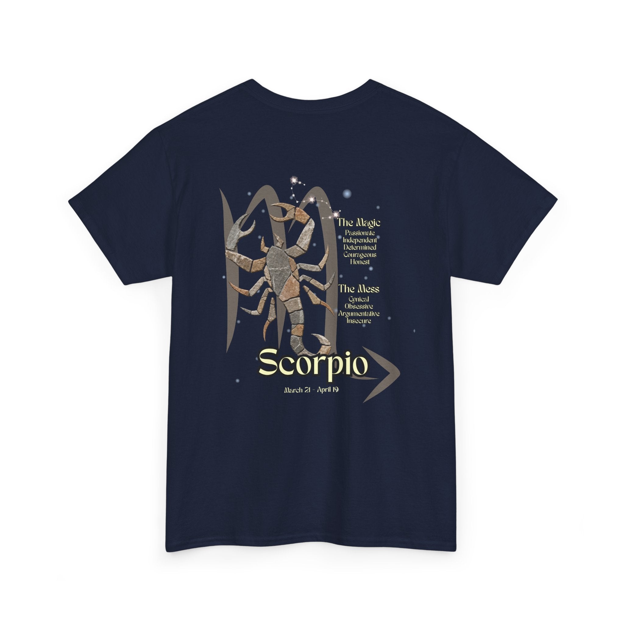 The Zodiac Society Astrology T-Shirt — Scorpio Graphic Tee