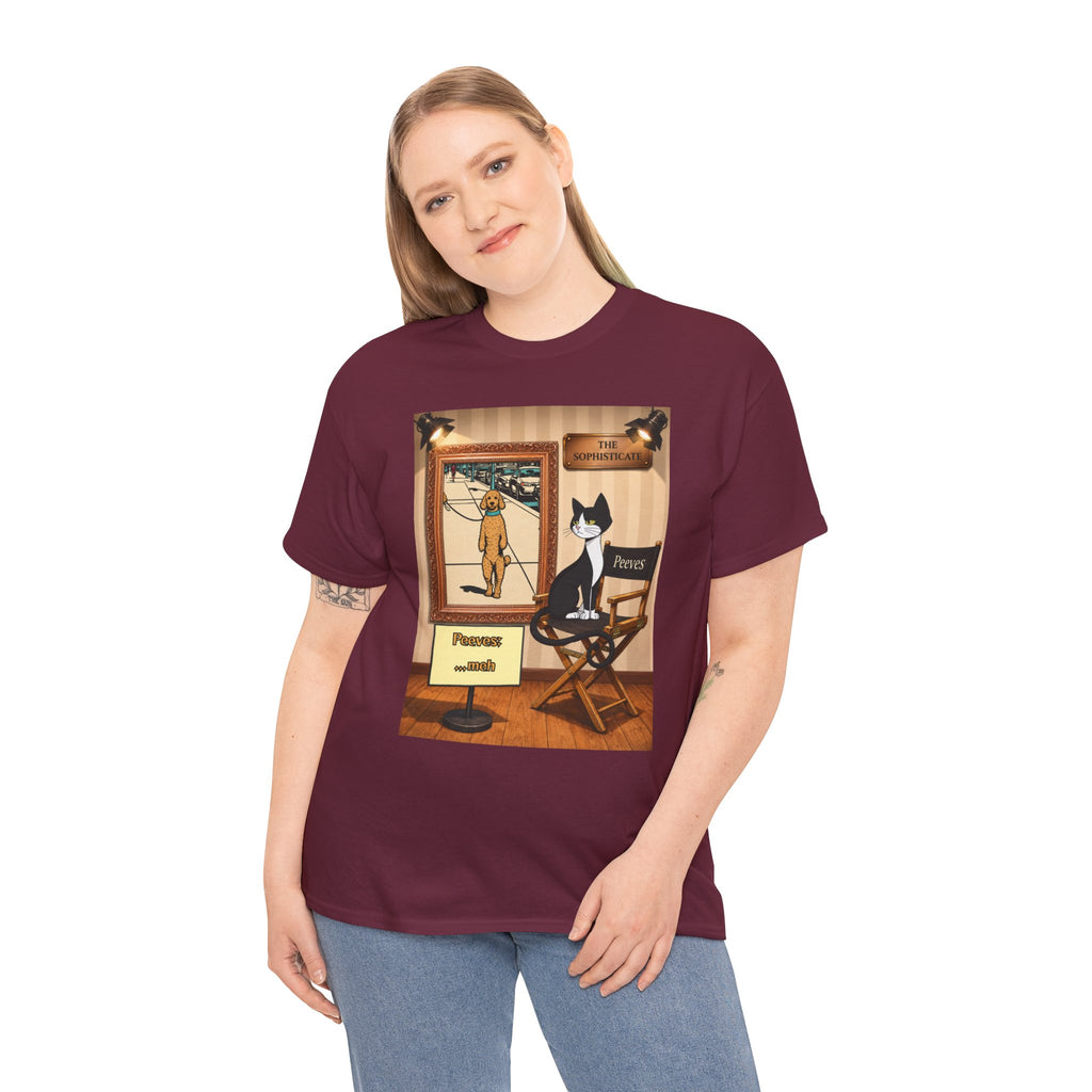 Peeves: Meh Retro T-Shirt —  Vintage Style Graphic Tee