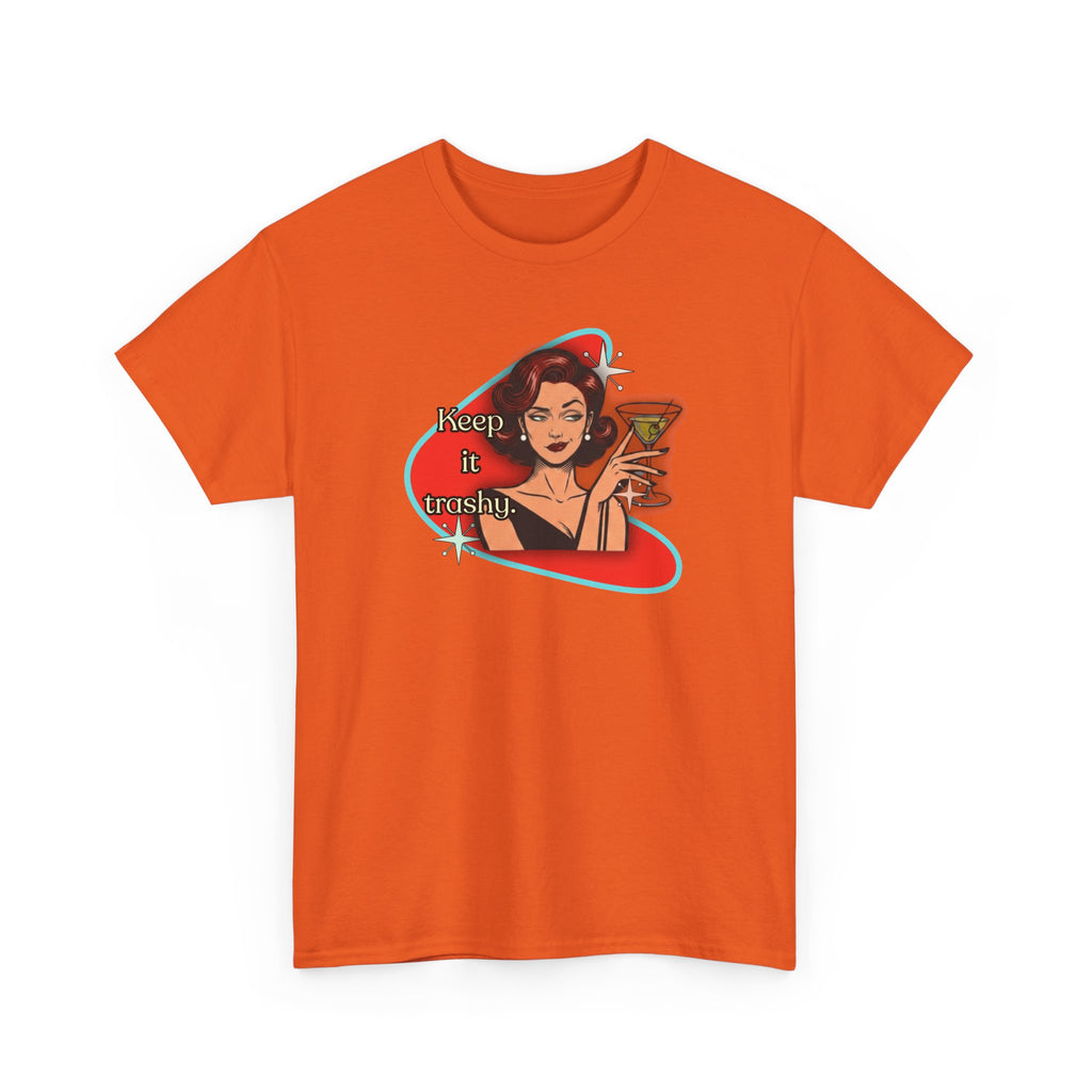 Keep it Trashy Retro Tee – Vintage Style Graphic Tee