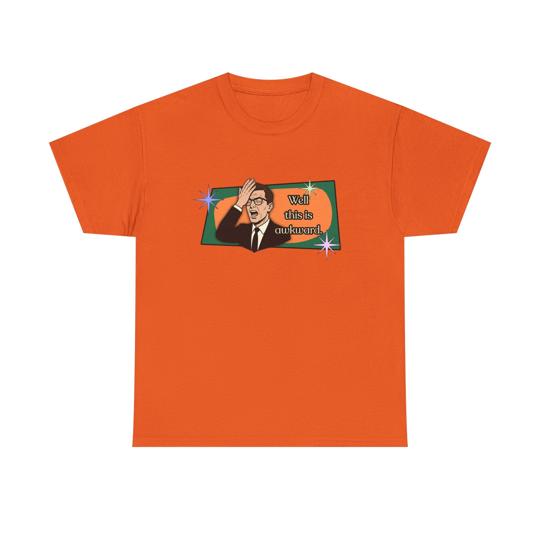 Well That Was Awkward Retro Tee — Vintage Style Graphic Tee