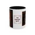 The Elegant Mutt Peeves Accent Mug — Two-Tone Ceramic Coffee Cup