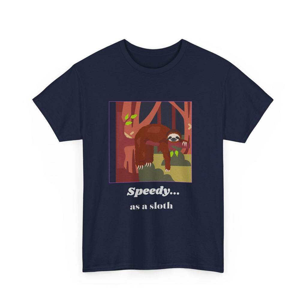Speedy Sloth Unisex Heavy Cotton Tee