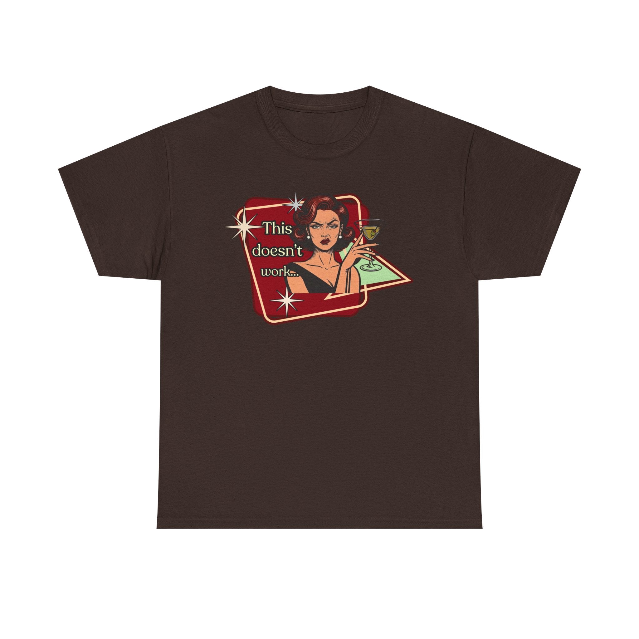 This Doesn't Work Retro Tee — Vintage Style Graphic Tee