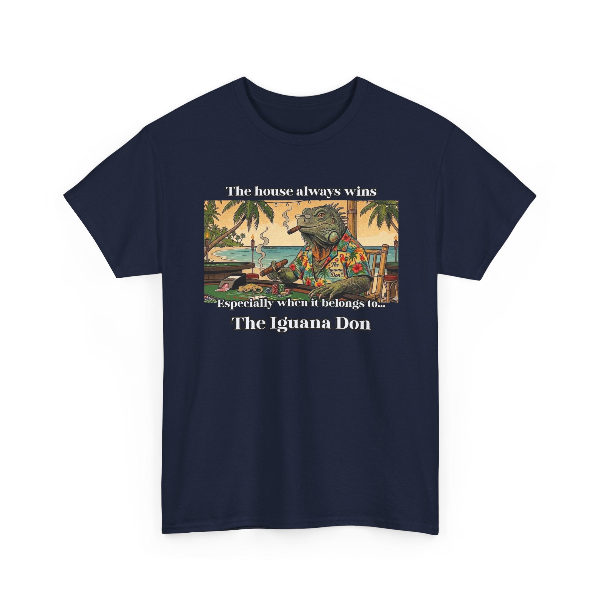 The Iguana Don Tee – Original Mob Boss Retro Graphic Tee