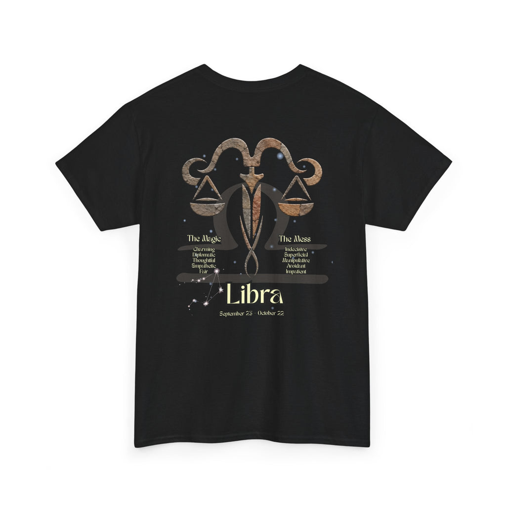 The Zodiac Society Astrology T-Shirt — Libra Graphic Tee
