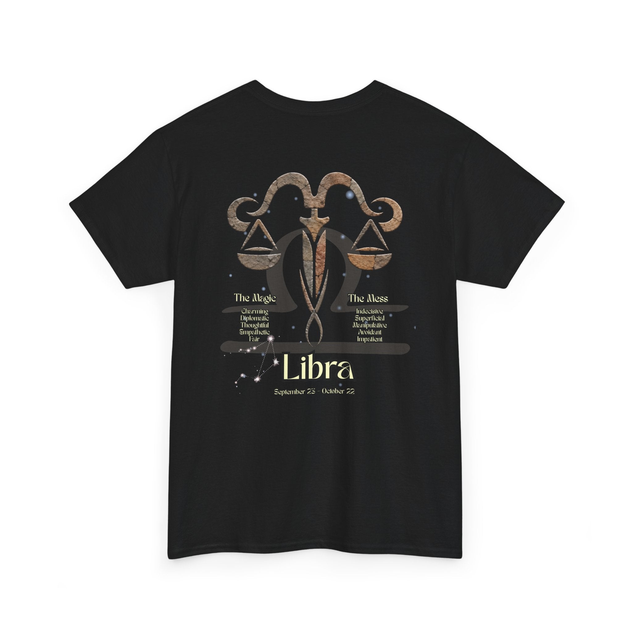 The Zodiac Society Astrology T-Shirt — Libra Graphic Tee