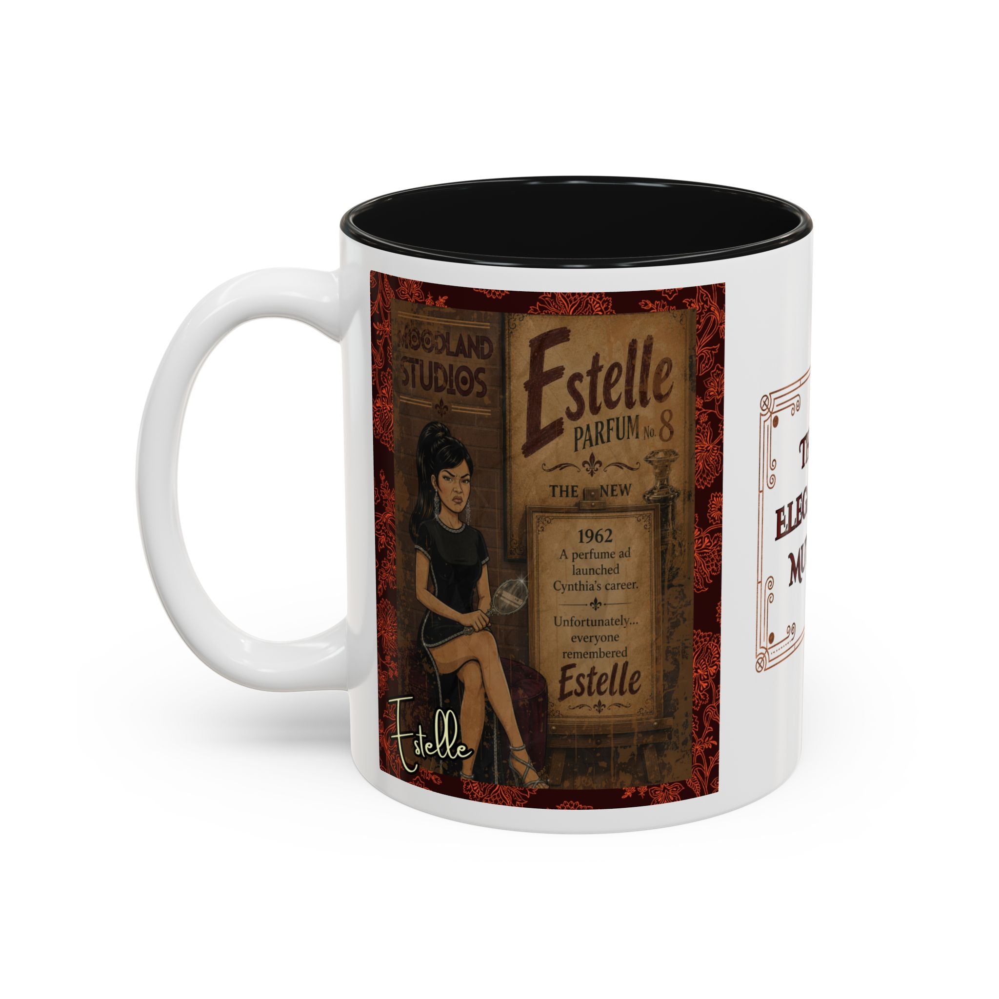 Estelle Accent Mug - Two-Tone Coffee Cup (11oz)