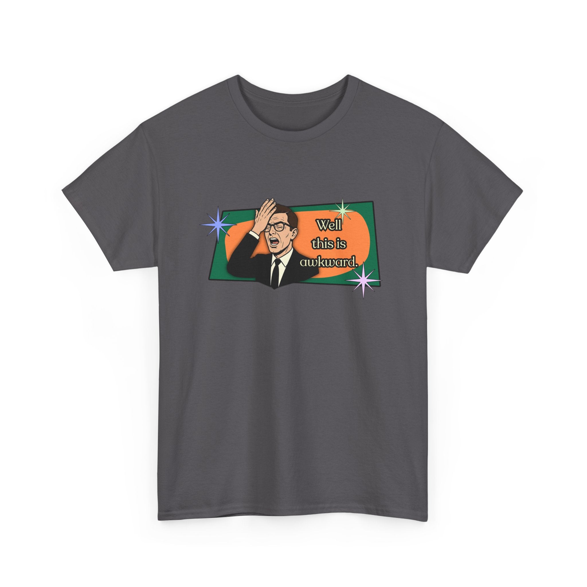 Well That Was Awkward Retro Tee — Vintage Style Graphic Tee