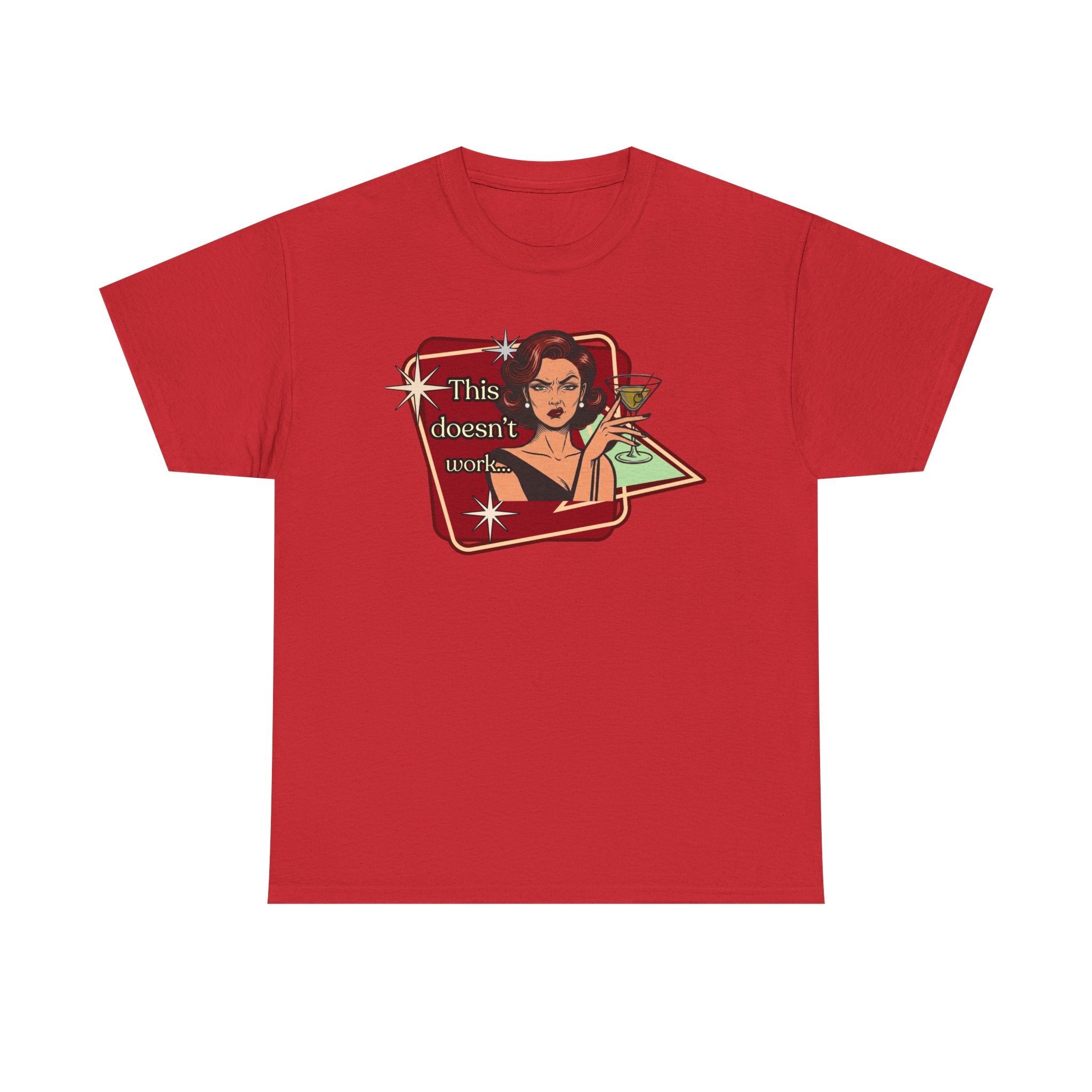 This Doesn't Work Retro Tee — Vintage Style Graphic Tee