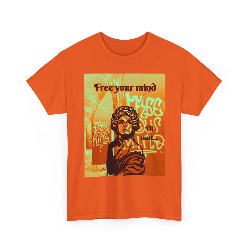 Common Courtesy — Vintage Graffiti Free Your Mind Graphic Tee