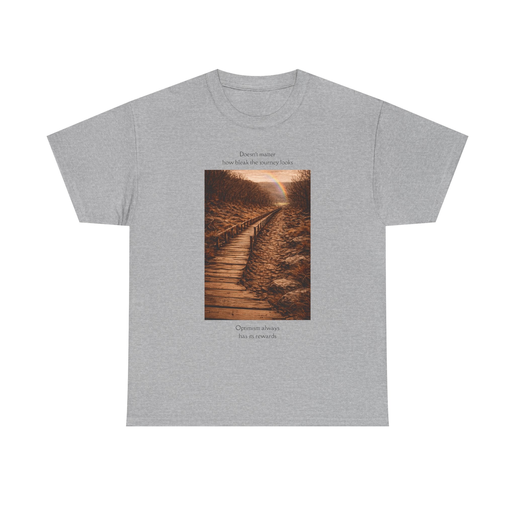 Inspirational Nature T-Shirt - Choose Your Own Path Scenic Graphic Tee