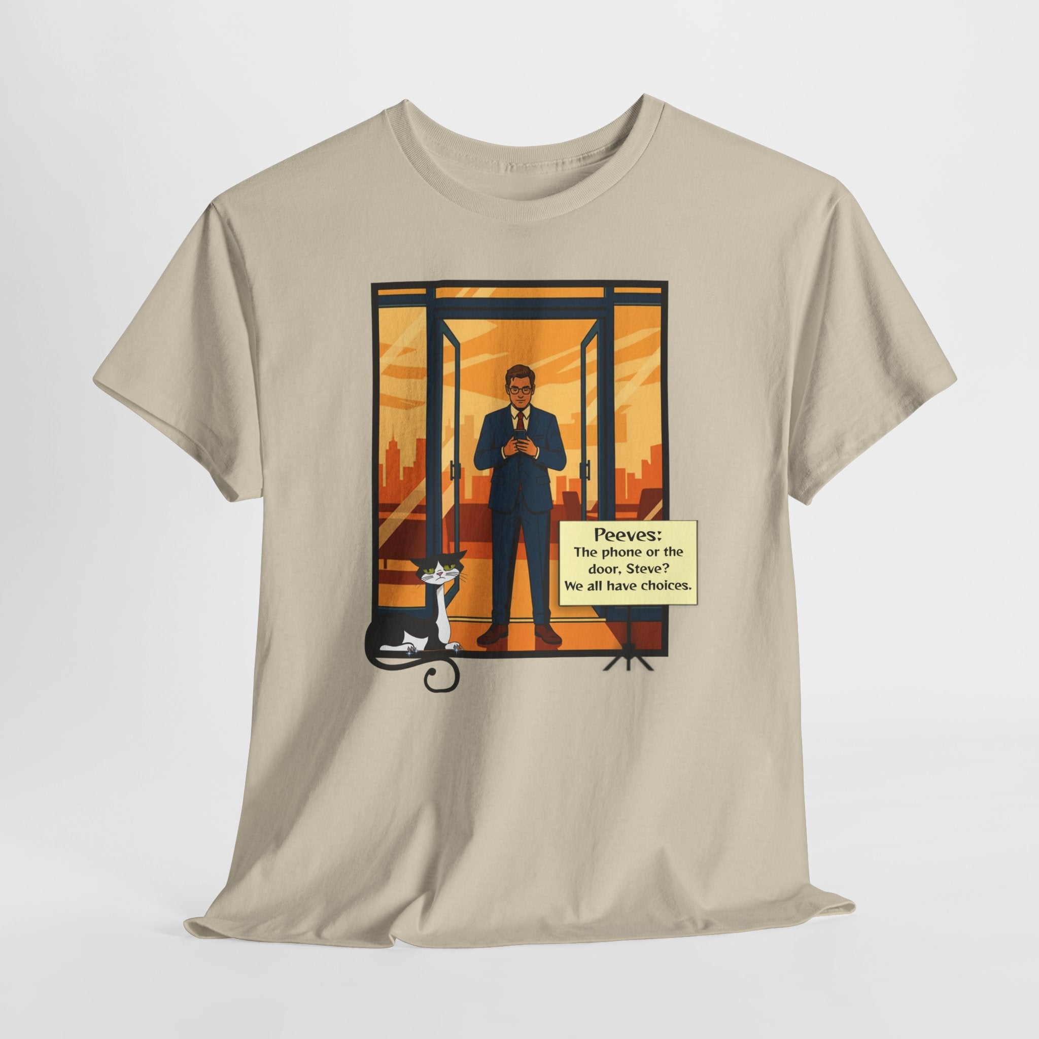 Peeves: Choices T-Shirt - Steve Touches a Nerve Graphic Tee