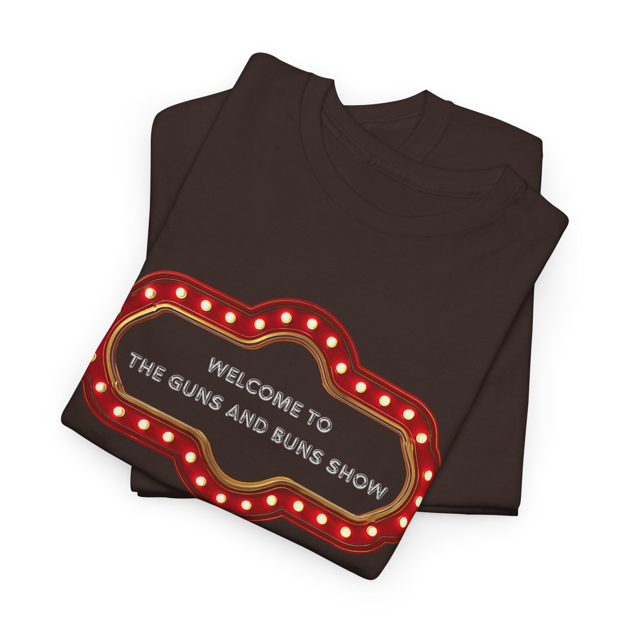 Corgi Buns & Guns Show Graphic Tee