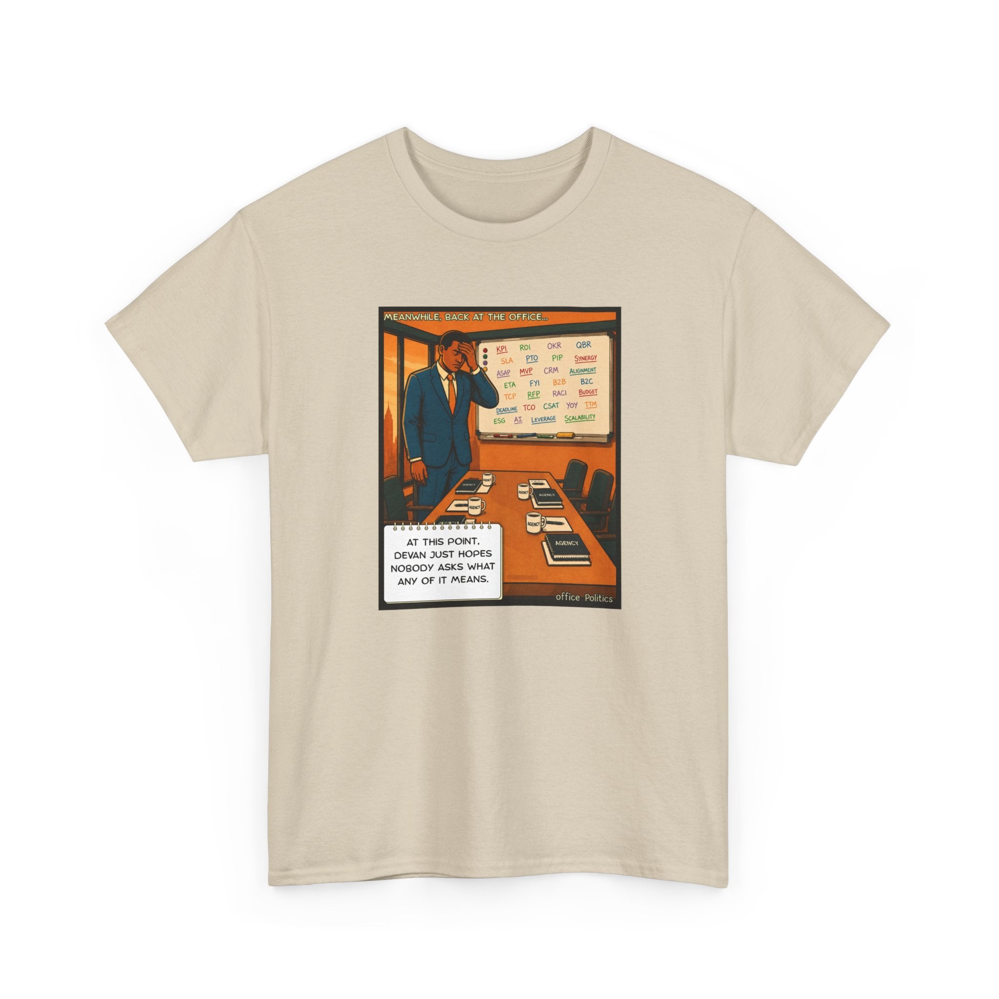 office Politics Retro T-Shirt — Devan's Definitions Graphic Tee