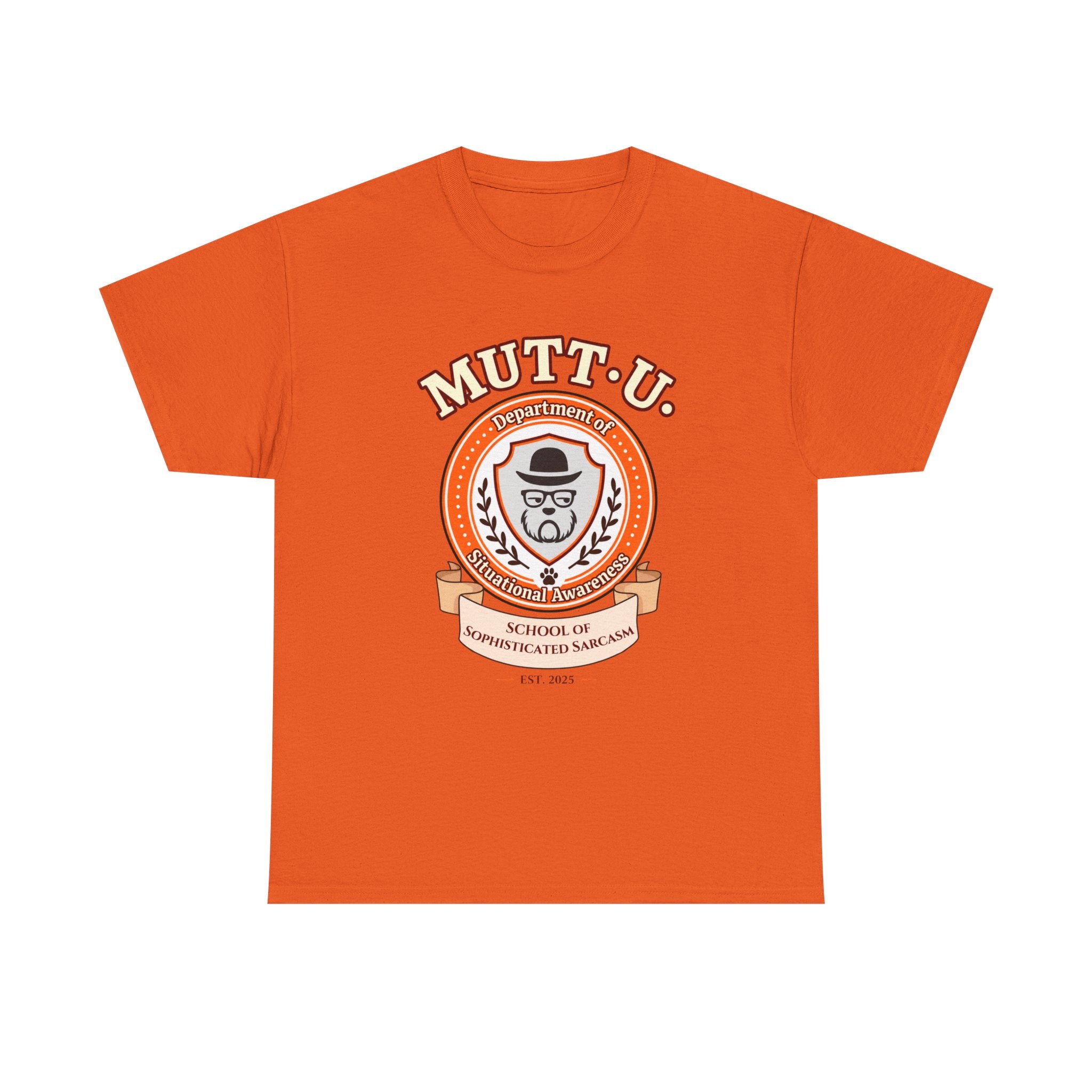 MUTT-U Campus T‑Shirt - Dept of Situational Awareness Mutt Logo Graphic Tee