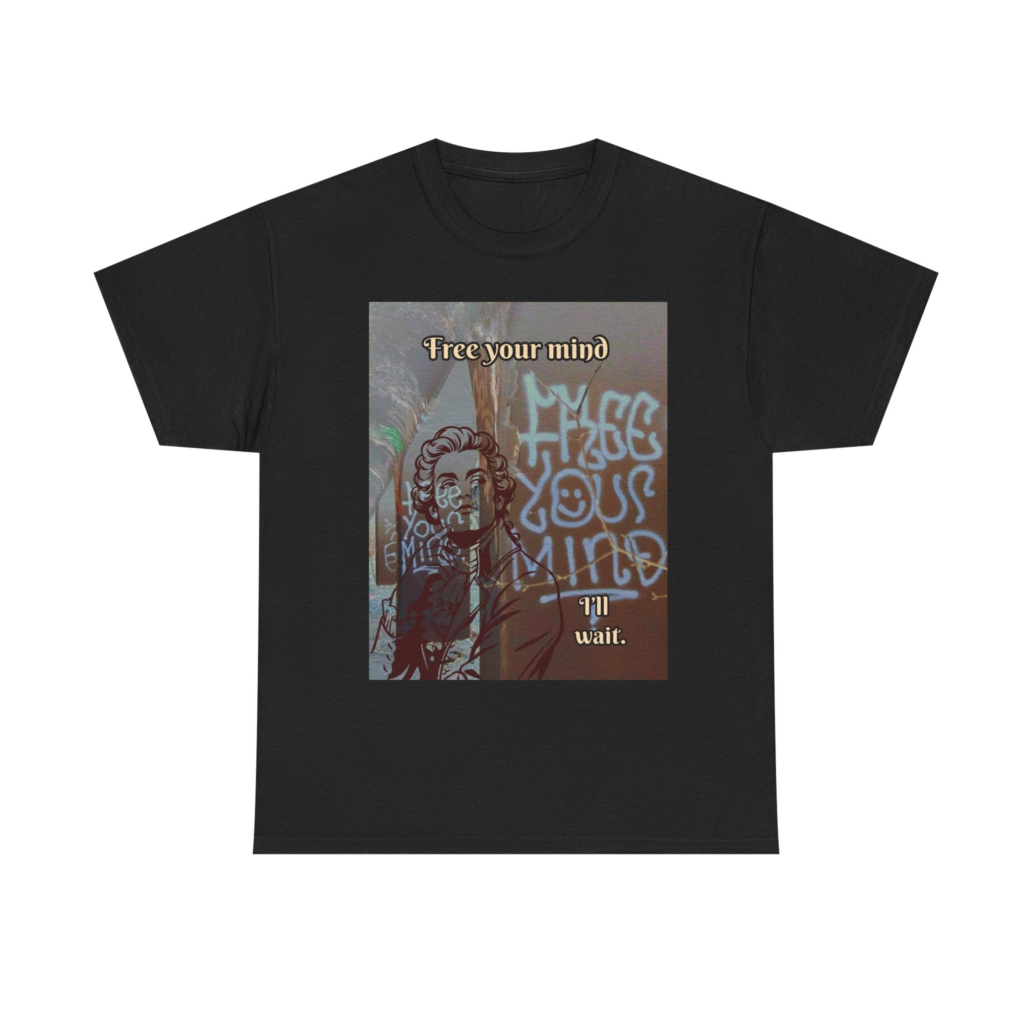 Free Your Mind. I'll Wait 2. — Vintage Graphic Tee