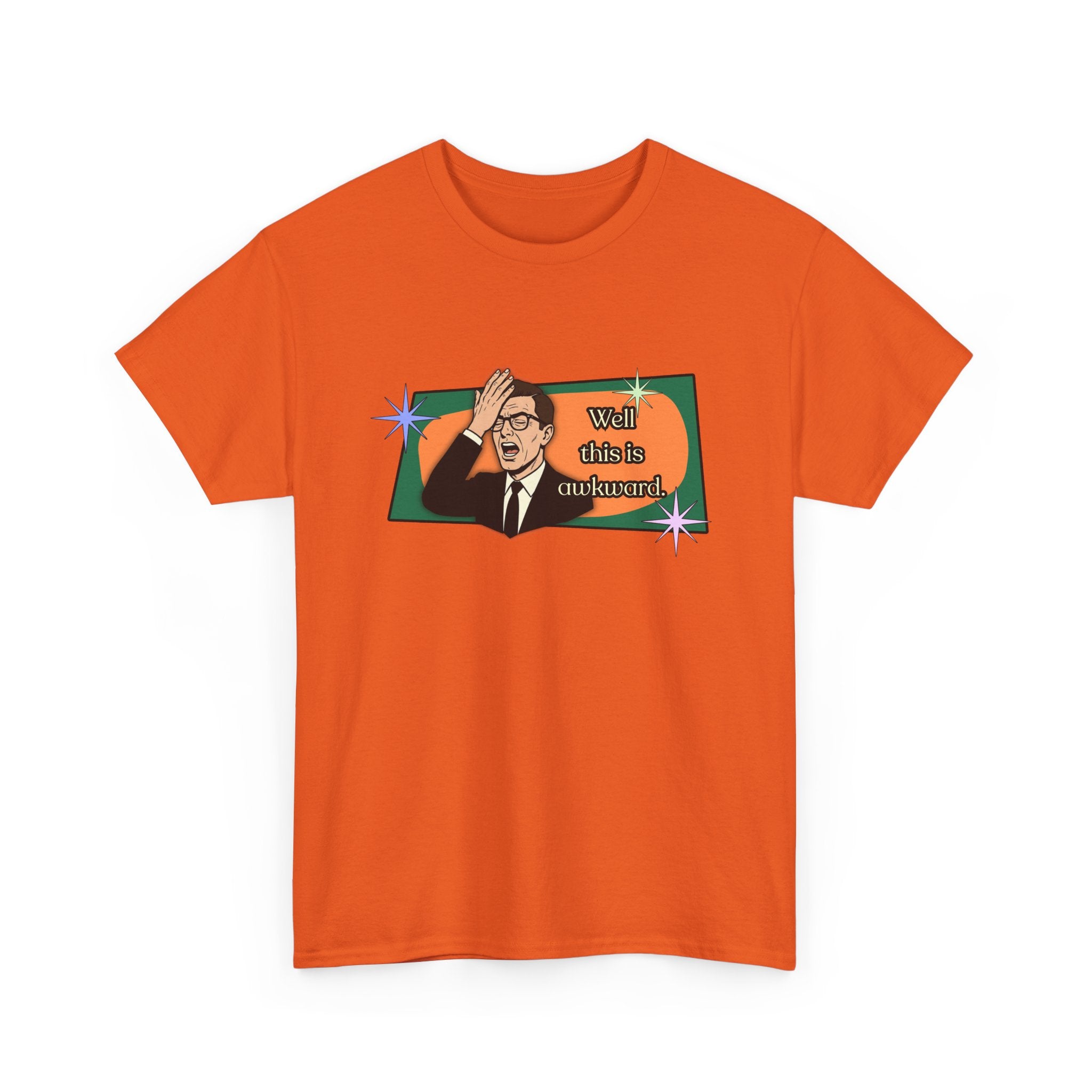 Well That Was Awkward Retro Tee — Vintage Style Graphic Tee