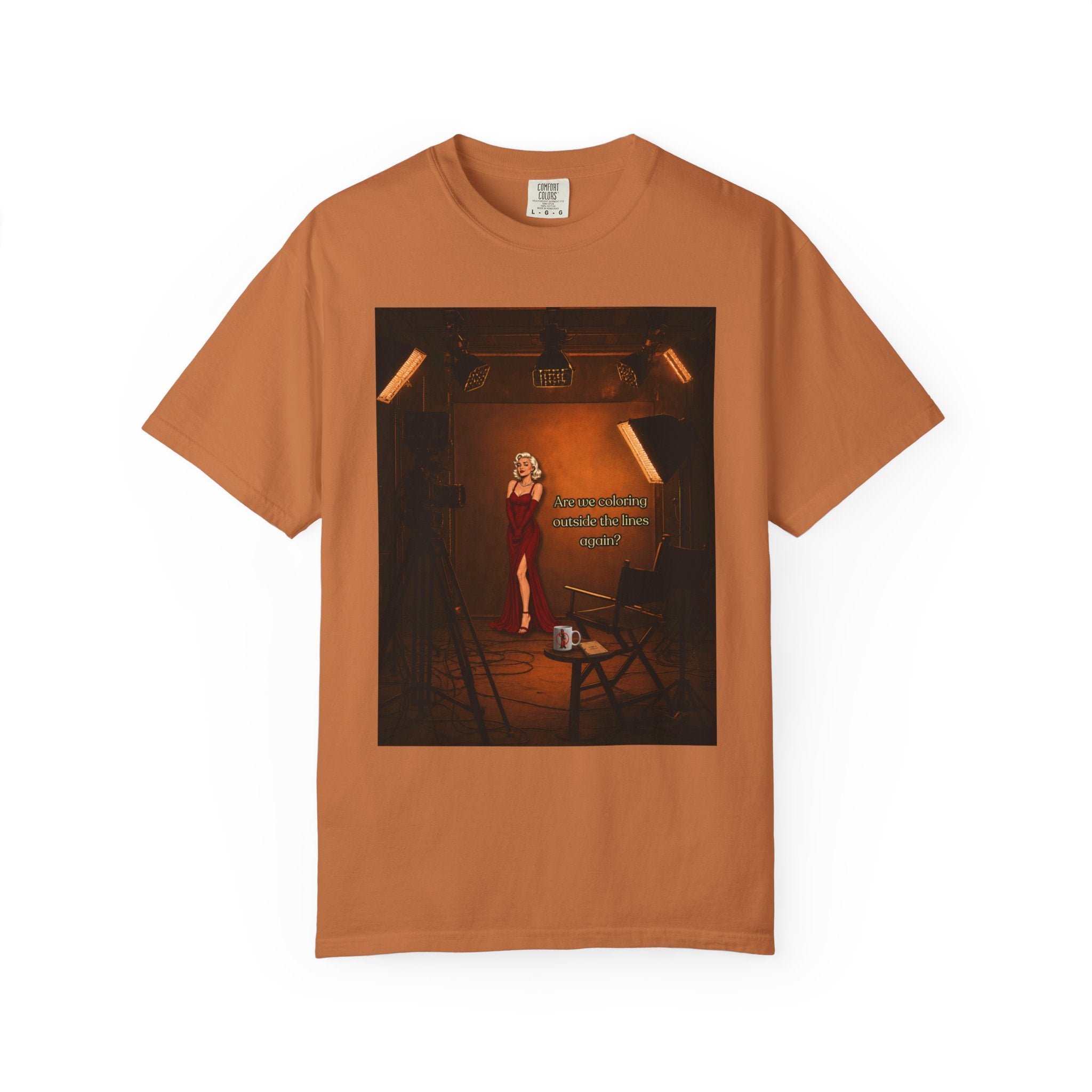 Are We Coloring Outside the lines again? Retro T-Shirt — Vintage Lexi Studio Graphic Tee