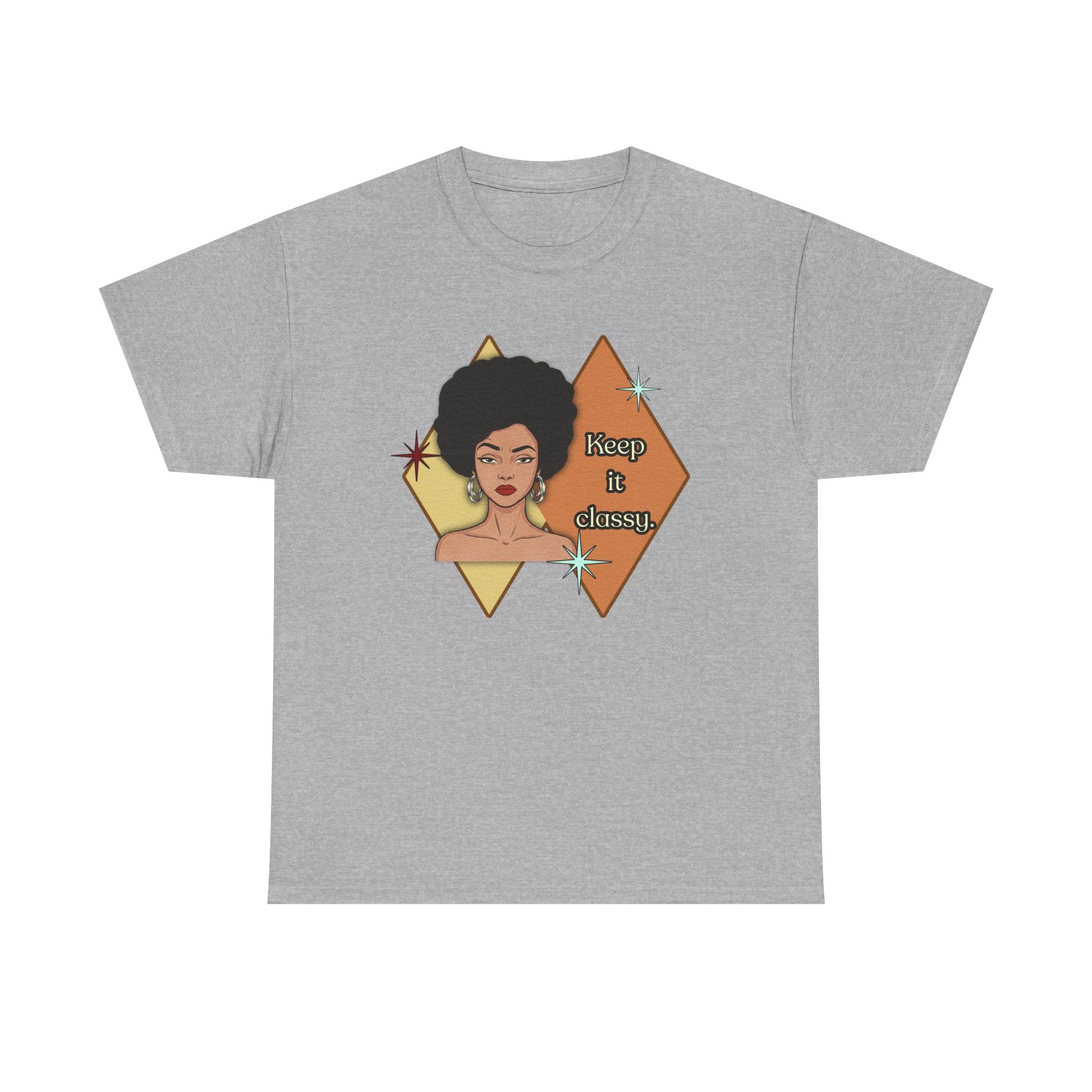 Keep It Classy Retro Tee — Vintage Style Graphic Tee