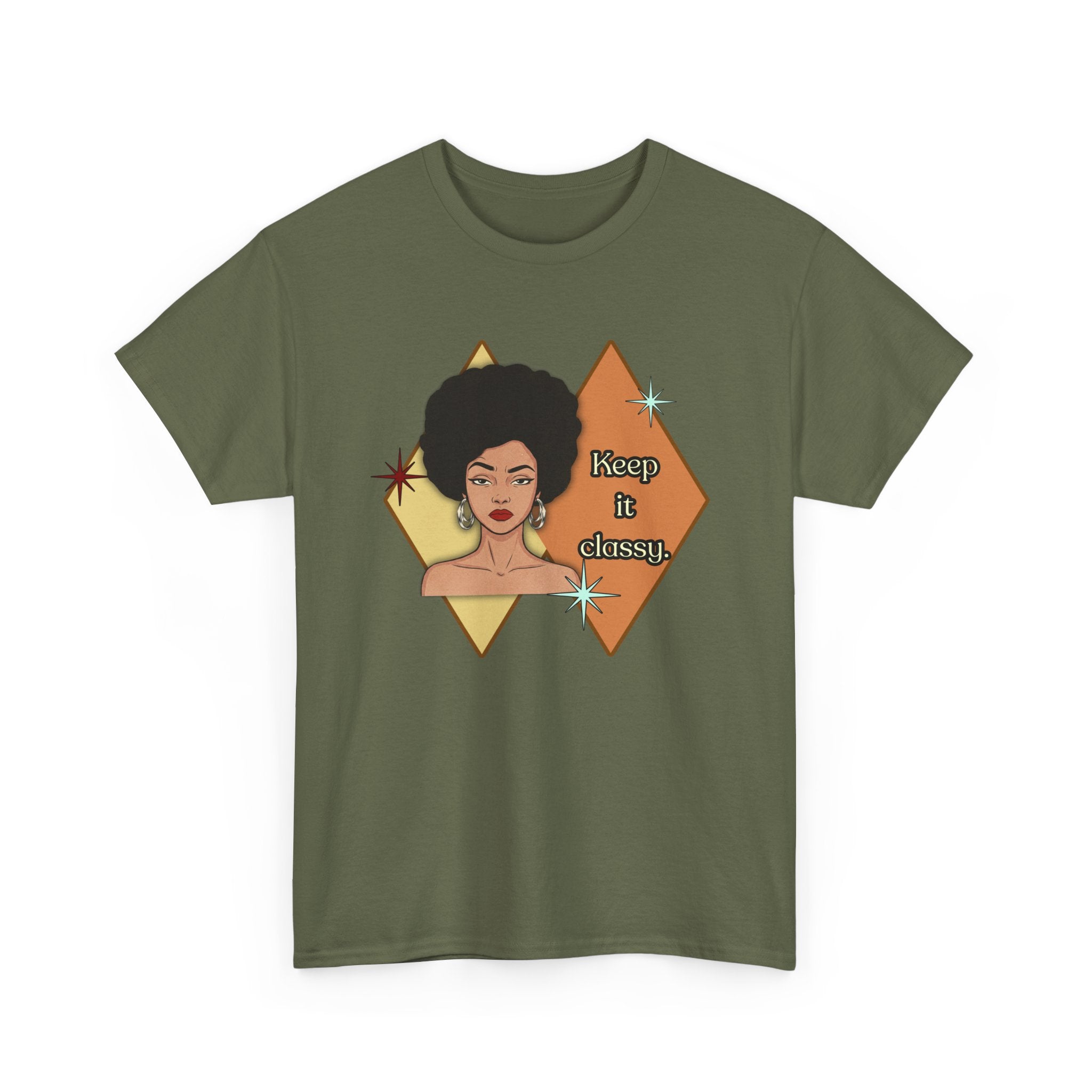 Keep It Classy Retro Tee — Vintage Style Graphic Tee