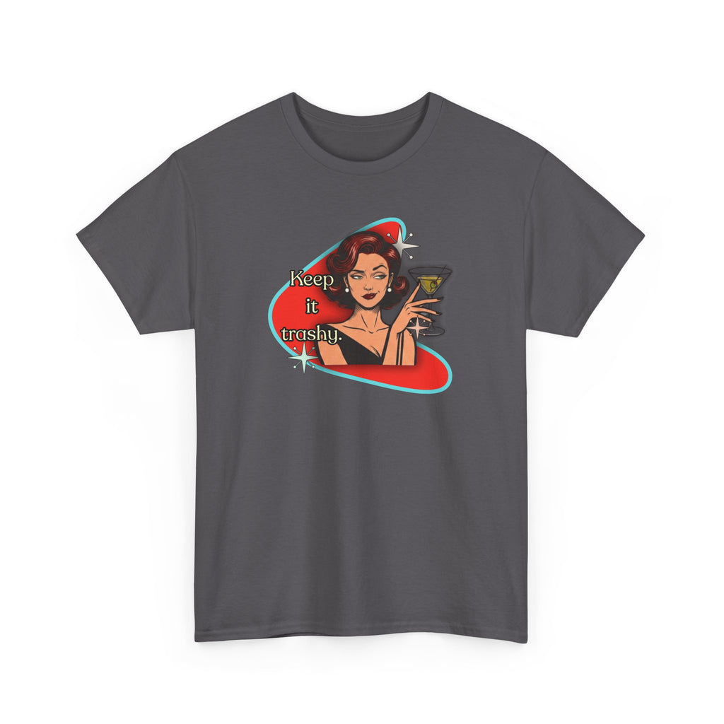 Keep it Trashy Retro Tee – Vintage Style Graphic Tee