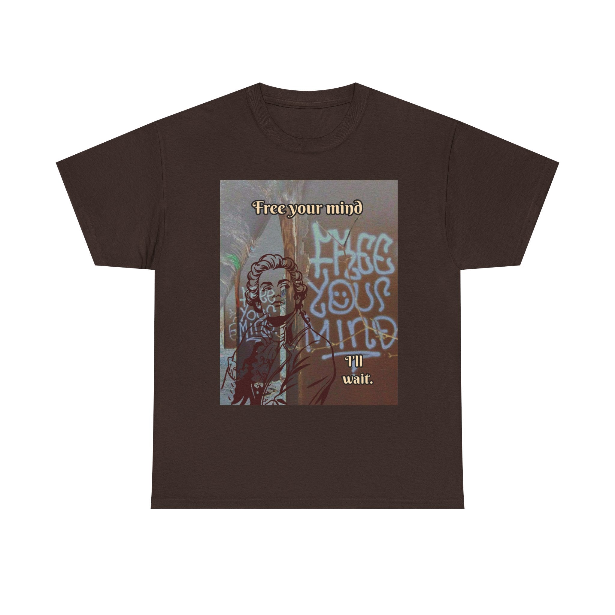 Free Your Mind. I'll Wait 2. — Vintage Graphic Tee