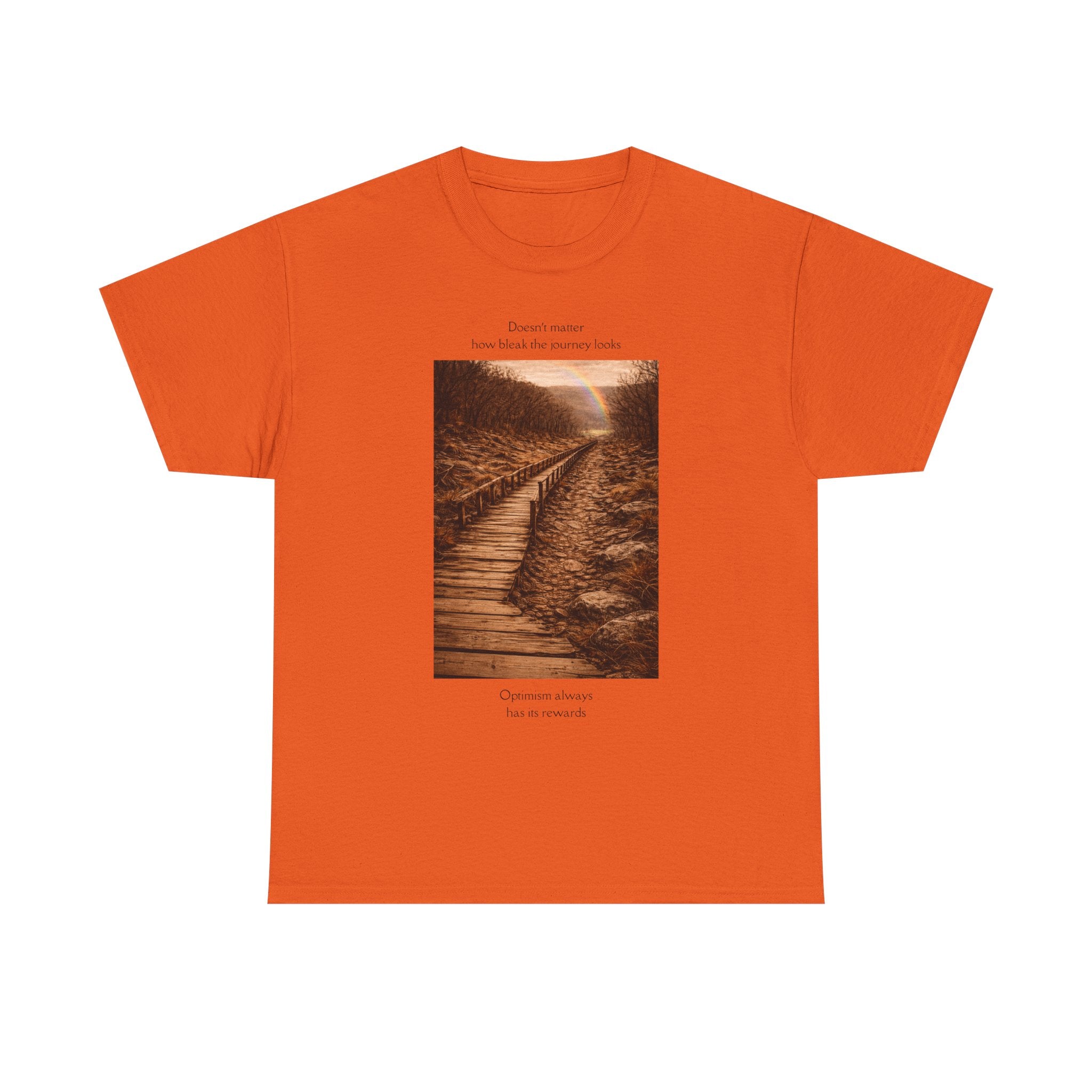 Inspirational Nature T-Shirt - Choose Your Own Path Scenic Graphic Tee