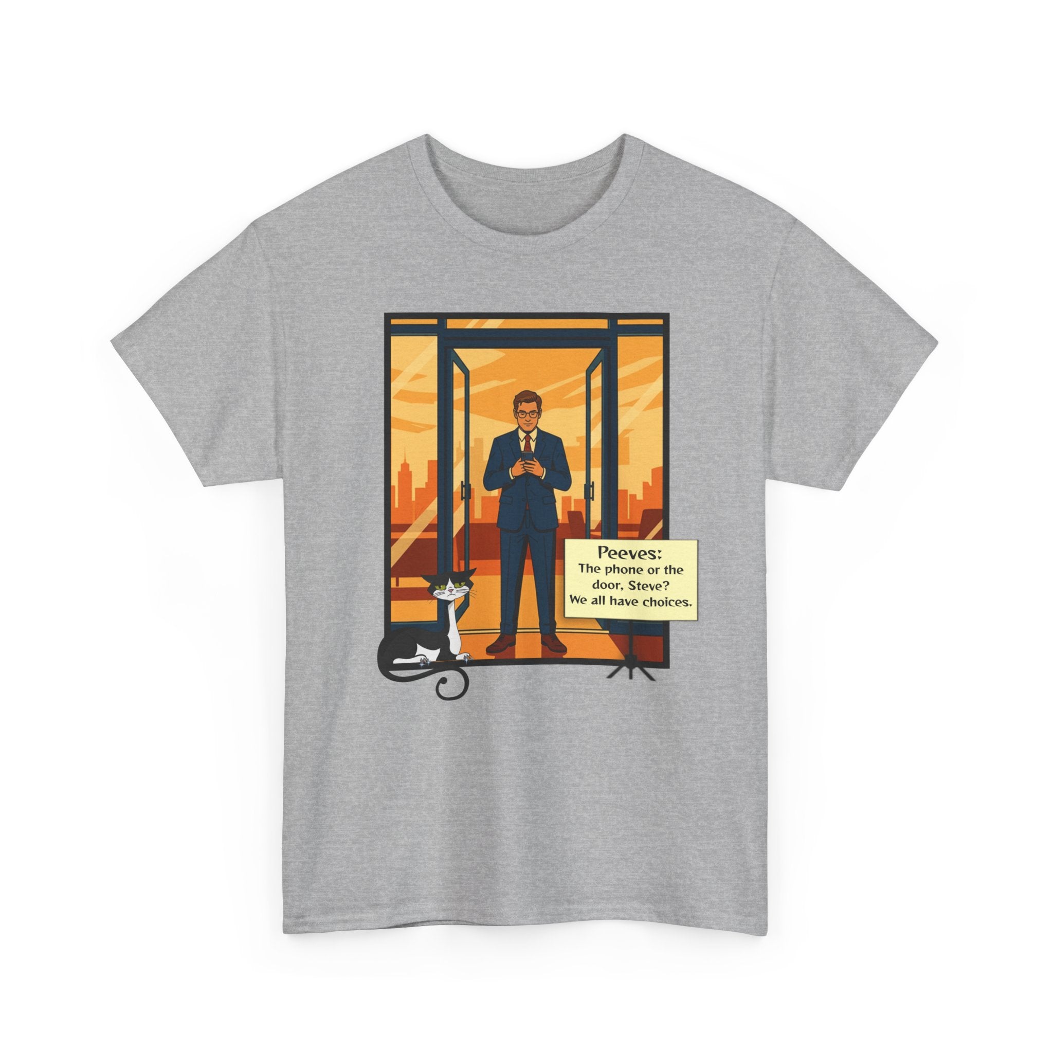 Peeves: Choices T-Shirt - Steve Touches a Nerve Graphic Tee