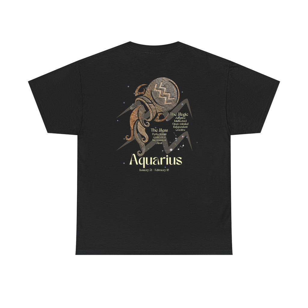 The Zodiac Society Astrology T-Shirt — Aquarius Graphic Tee