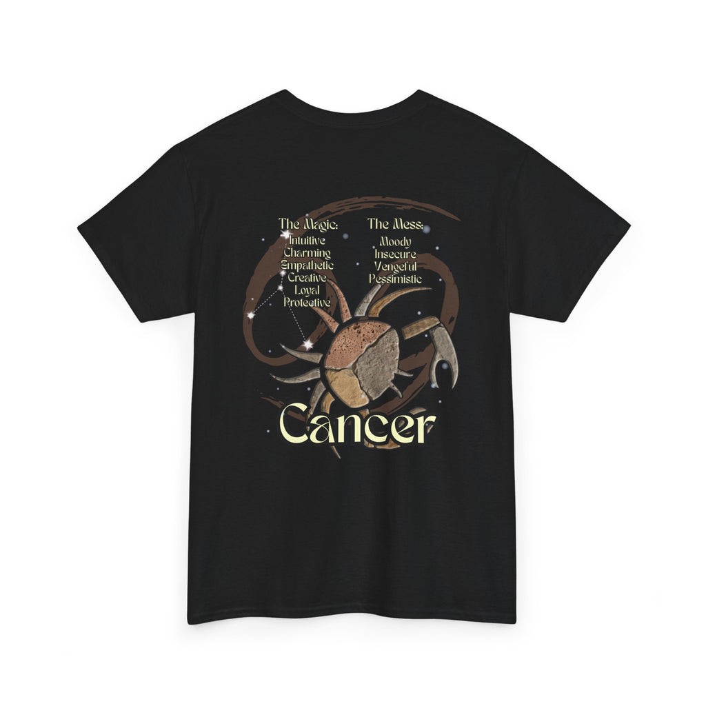 The Zodiac Society T-Shirt —  Cancer Astrology Graphic Tee