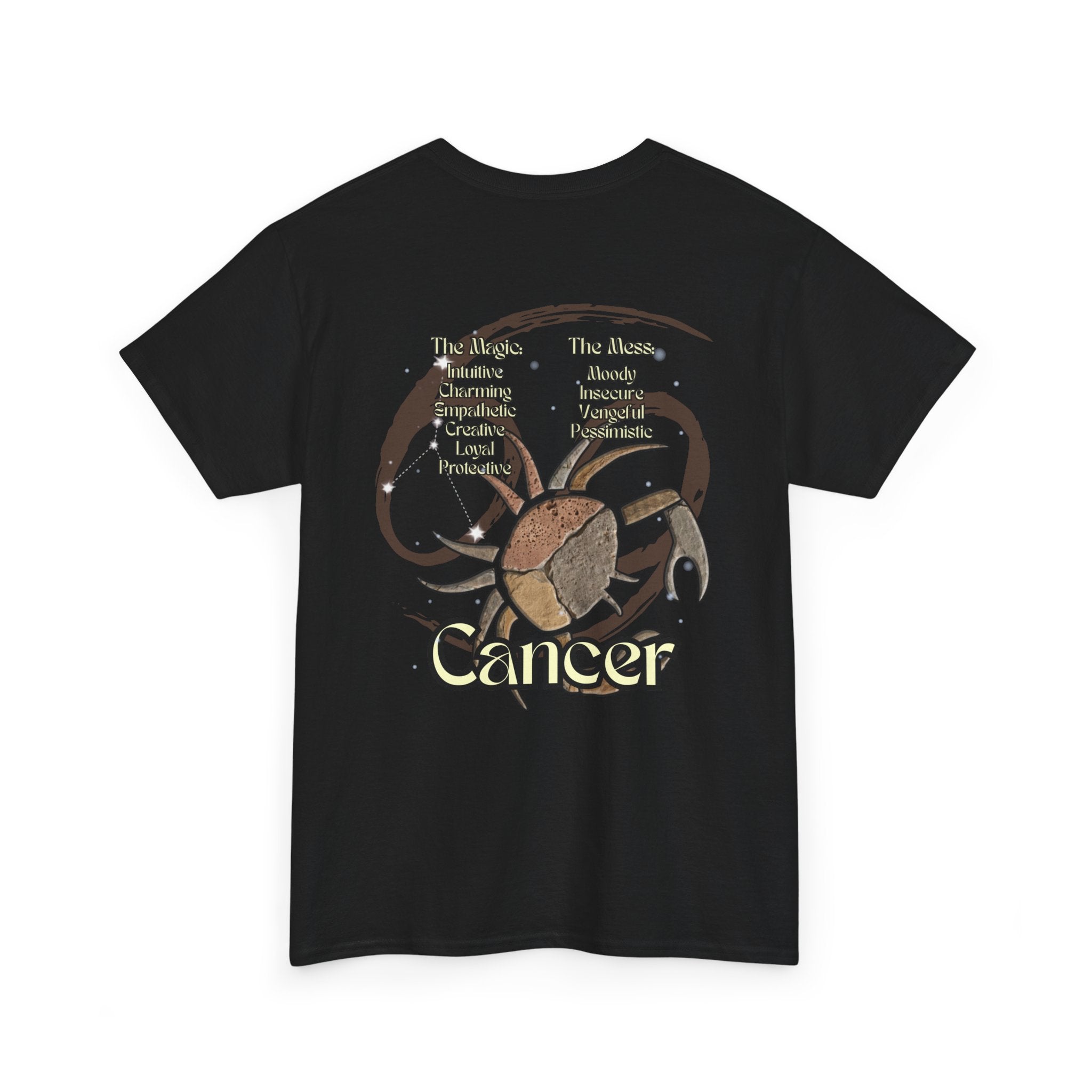 The Zodiac Society T-Shirt —  Cancer Astrology Graphic Tee
