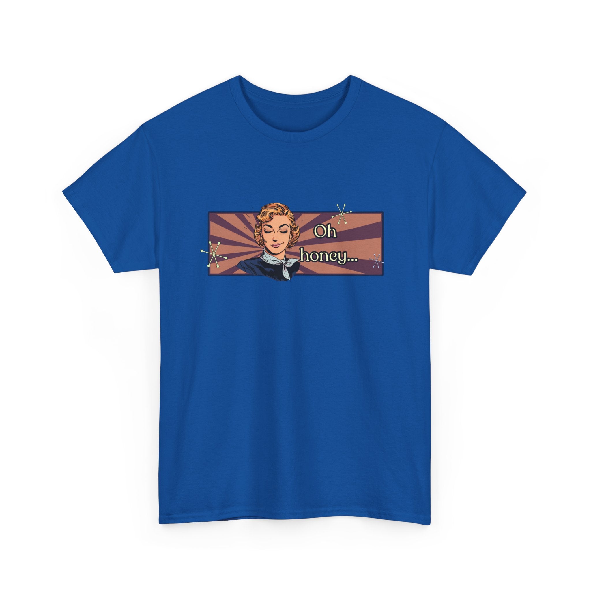 Oh Honey Retro Tee -  Vintage Style Graphic Tee
