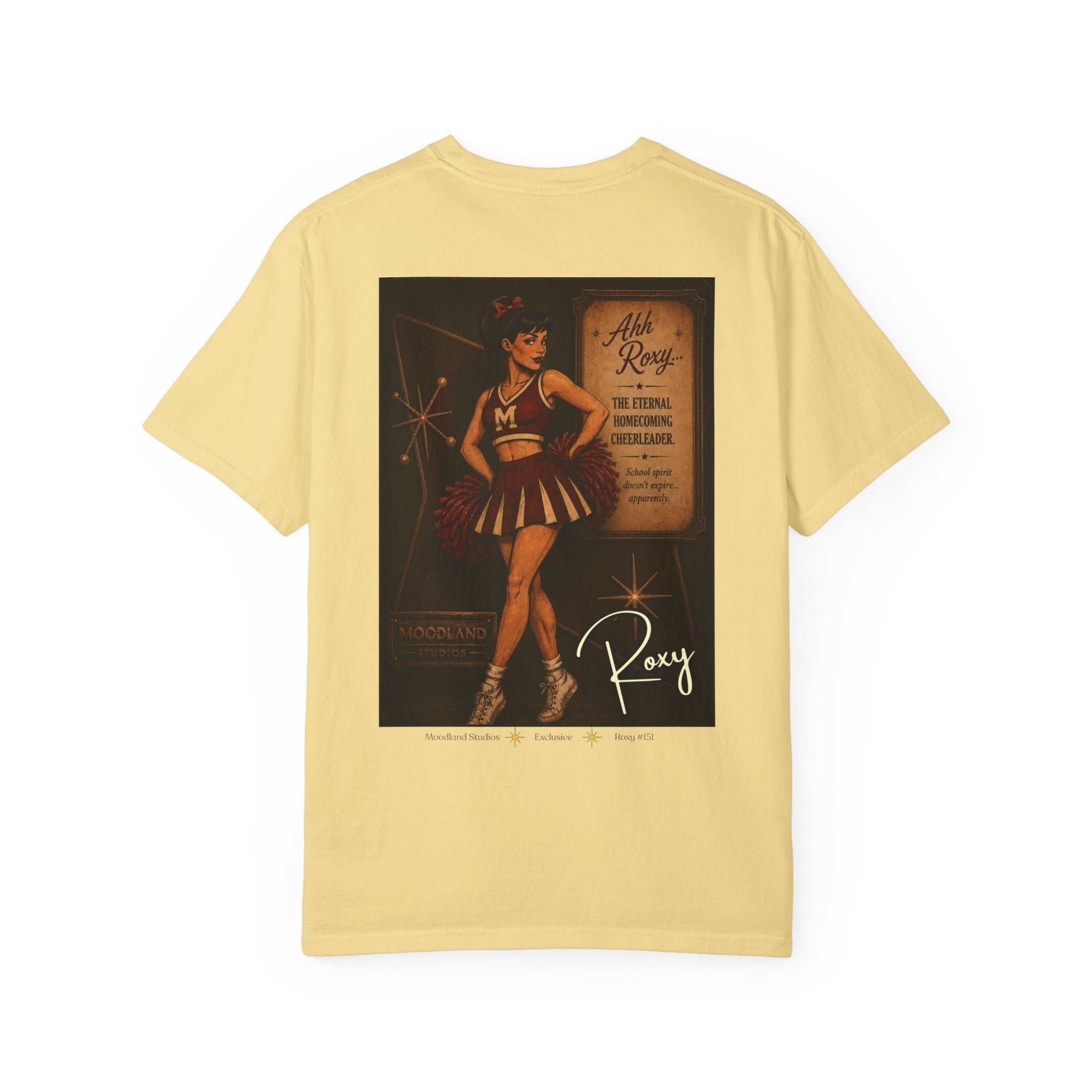 Moodland Studios Roxy Retro T-Shirt — Vintage Studio Poster Tee