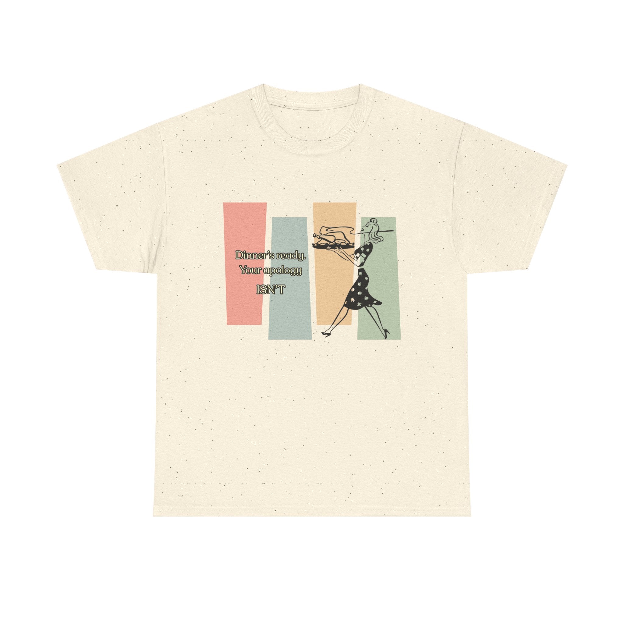 "Common Courtesy" Vintage, Graphic Tee – Dinner's Ready T-Shirt