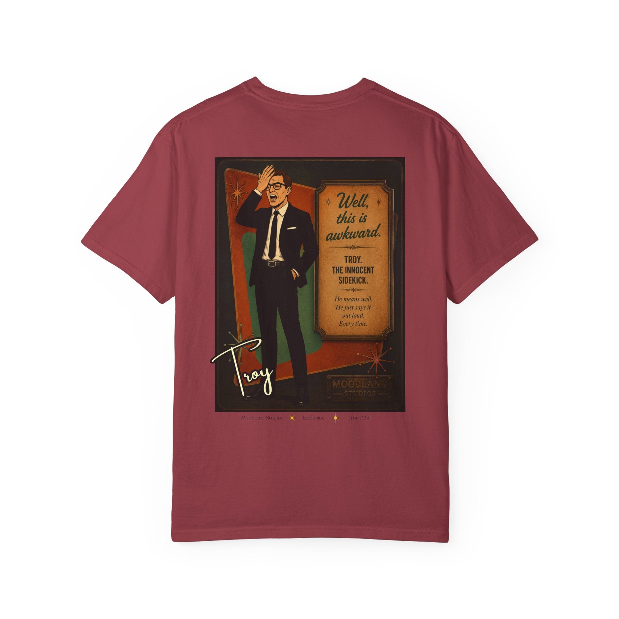 Moodland Studios Troy Retro T-Shirt — Vintage Studio Poster Tee