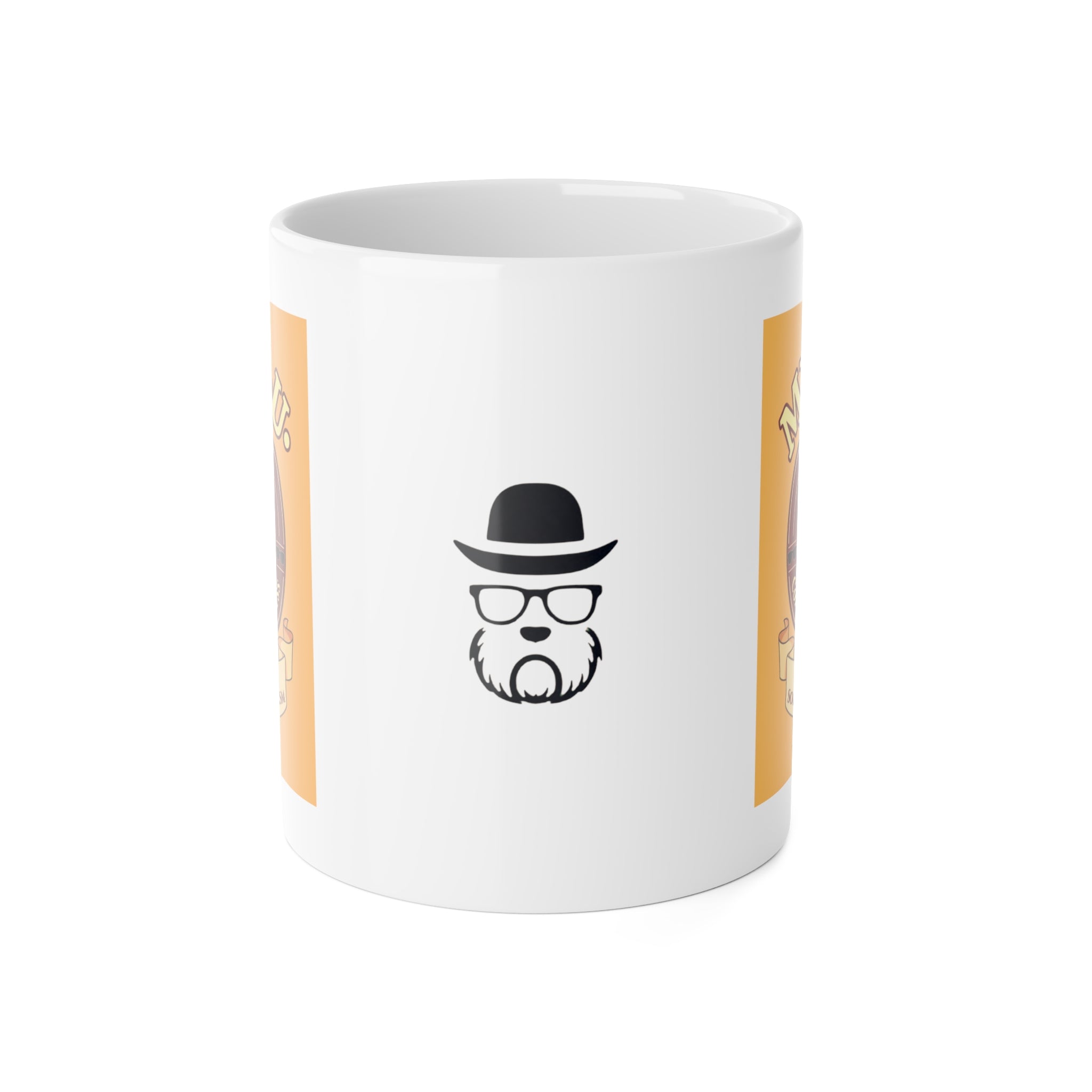 Mutt-U Conscious Unawareness Ceramic Mug —  Campus Coffee Cup (11oz)