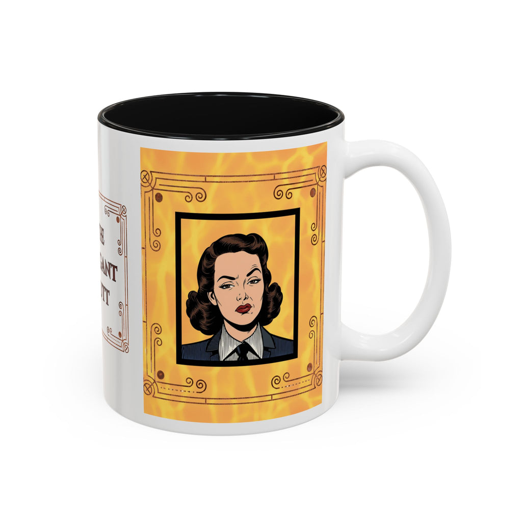 Kelly Accent Mug – Two-Tone Coffee Cup (11oz)