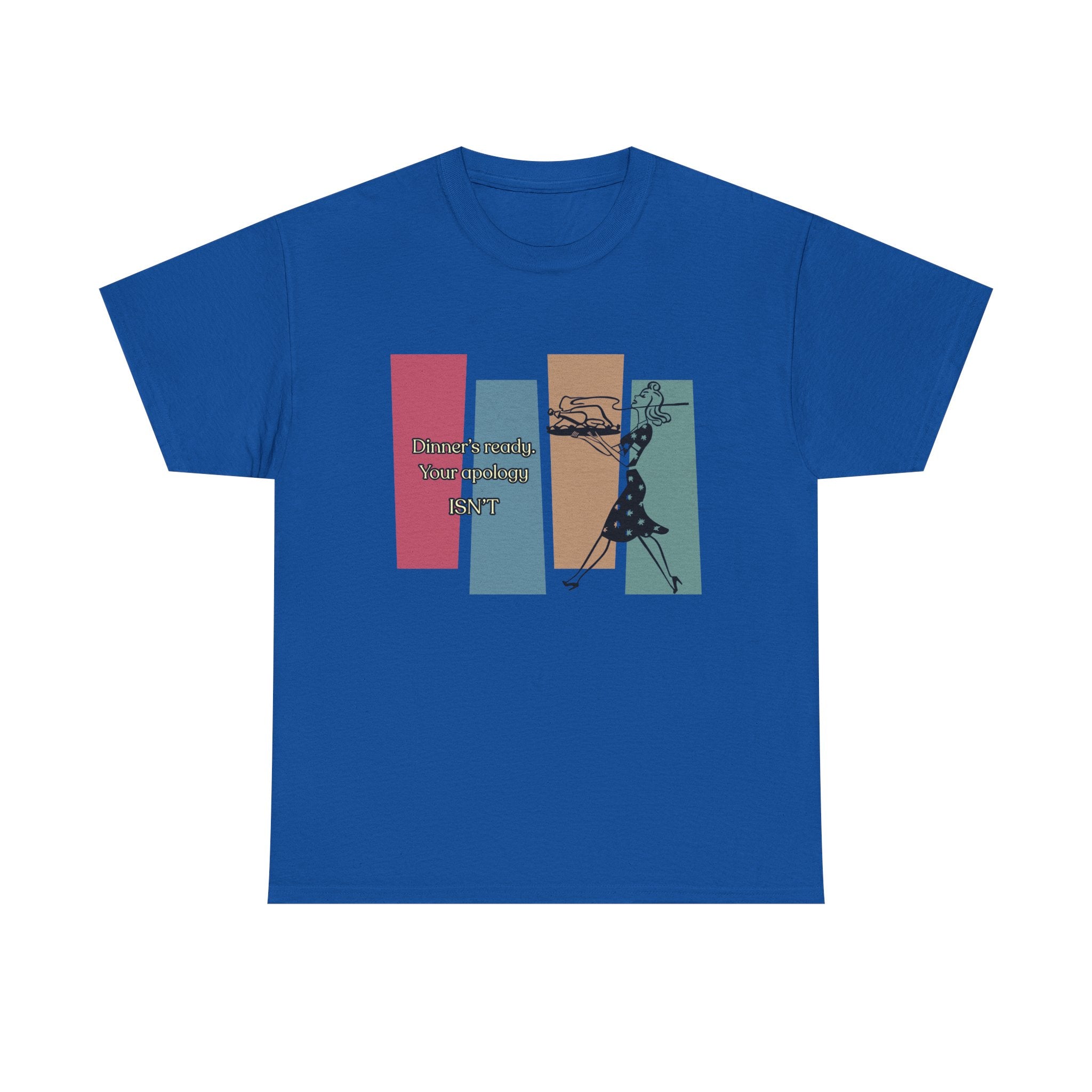 "Common Courtesy" Vintage, Graphic Tee – Dinner's Ready T-Shirt