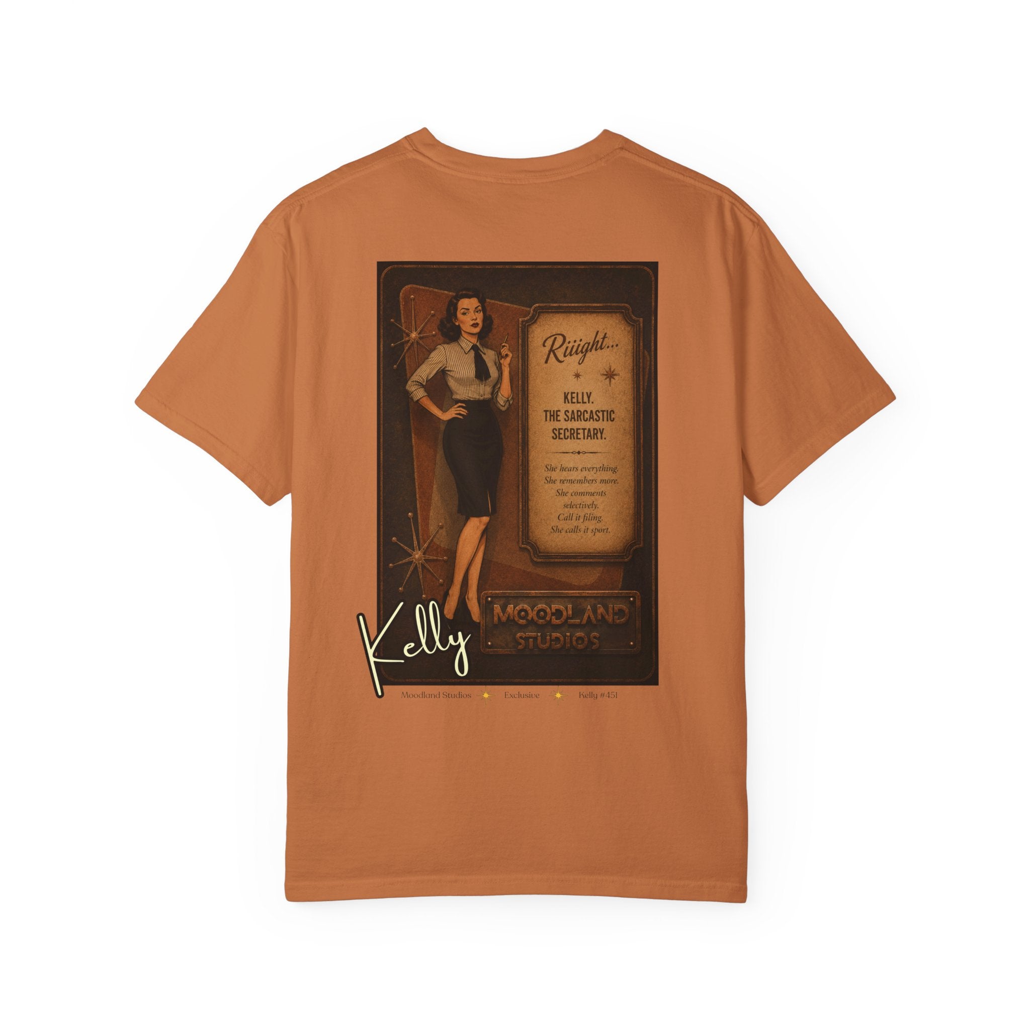 Moodland Studios Kelly Retro T-Shirt — Vintage Studio Poster Tee