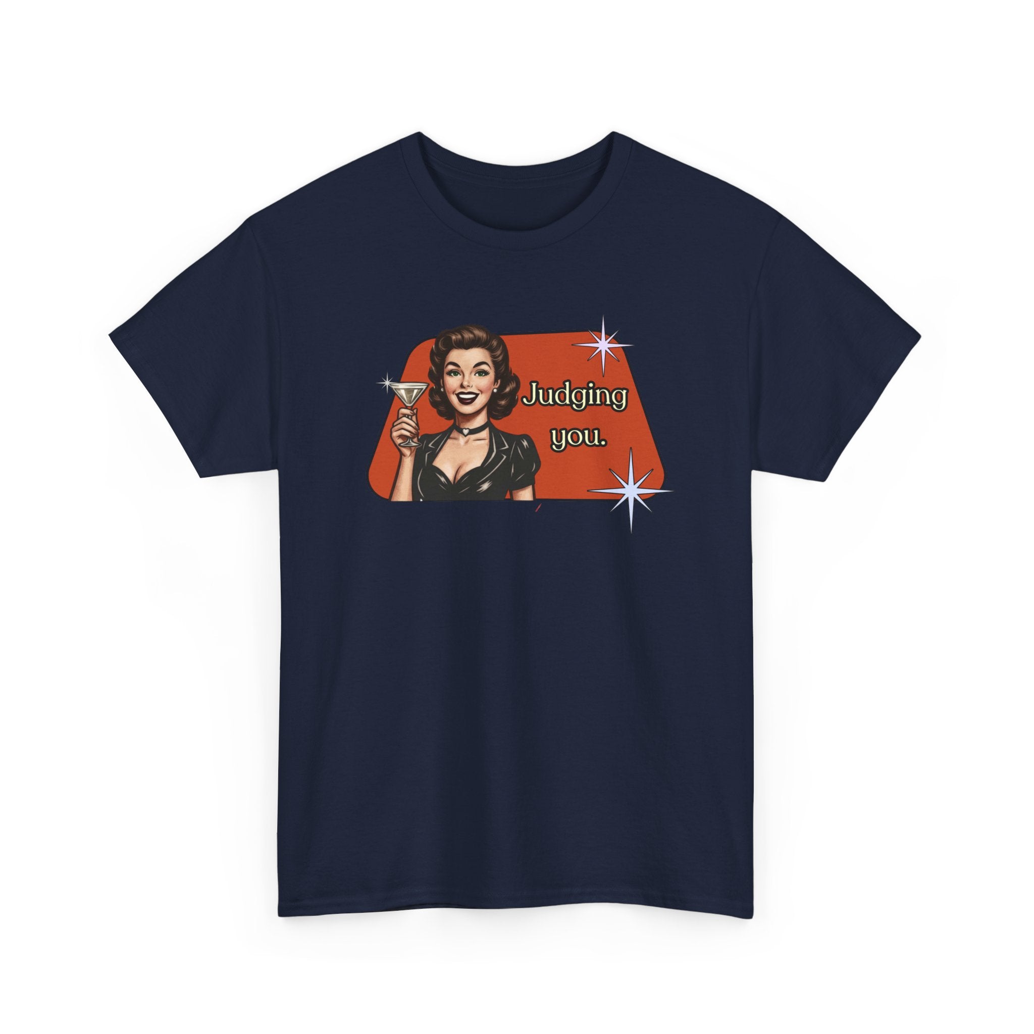 Judging You Retro T-Shirt — Vintage Style Graphic Tee