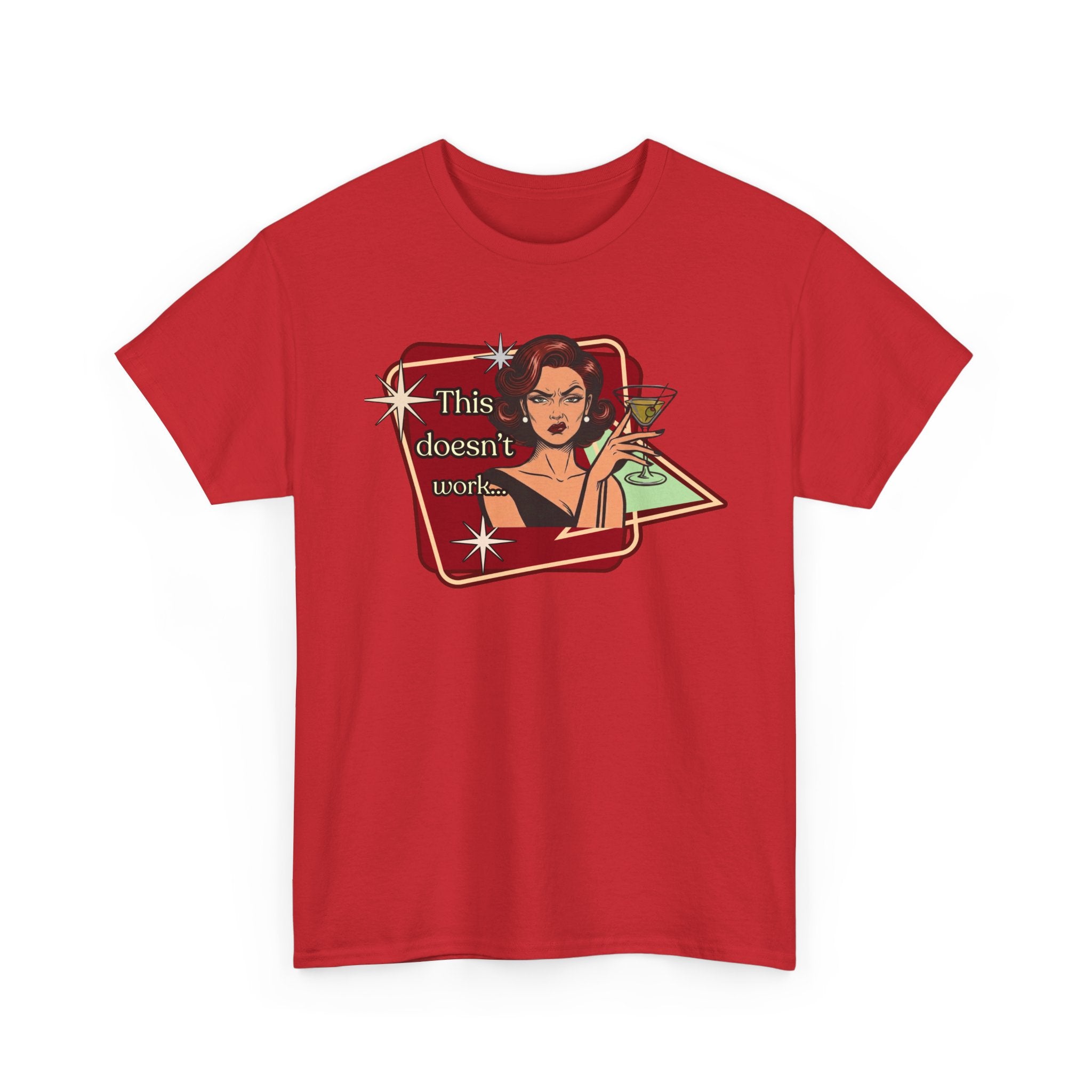 This Doesn't Work Retro Tee — Vintage Style Graphic Tee