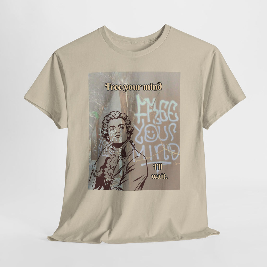 Free Your Mind. I'll Wait 2. — Vintage Graphic Tee