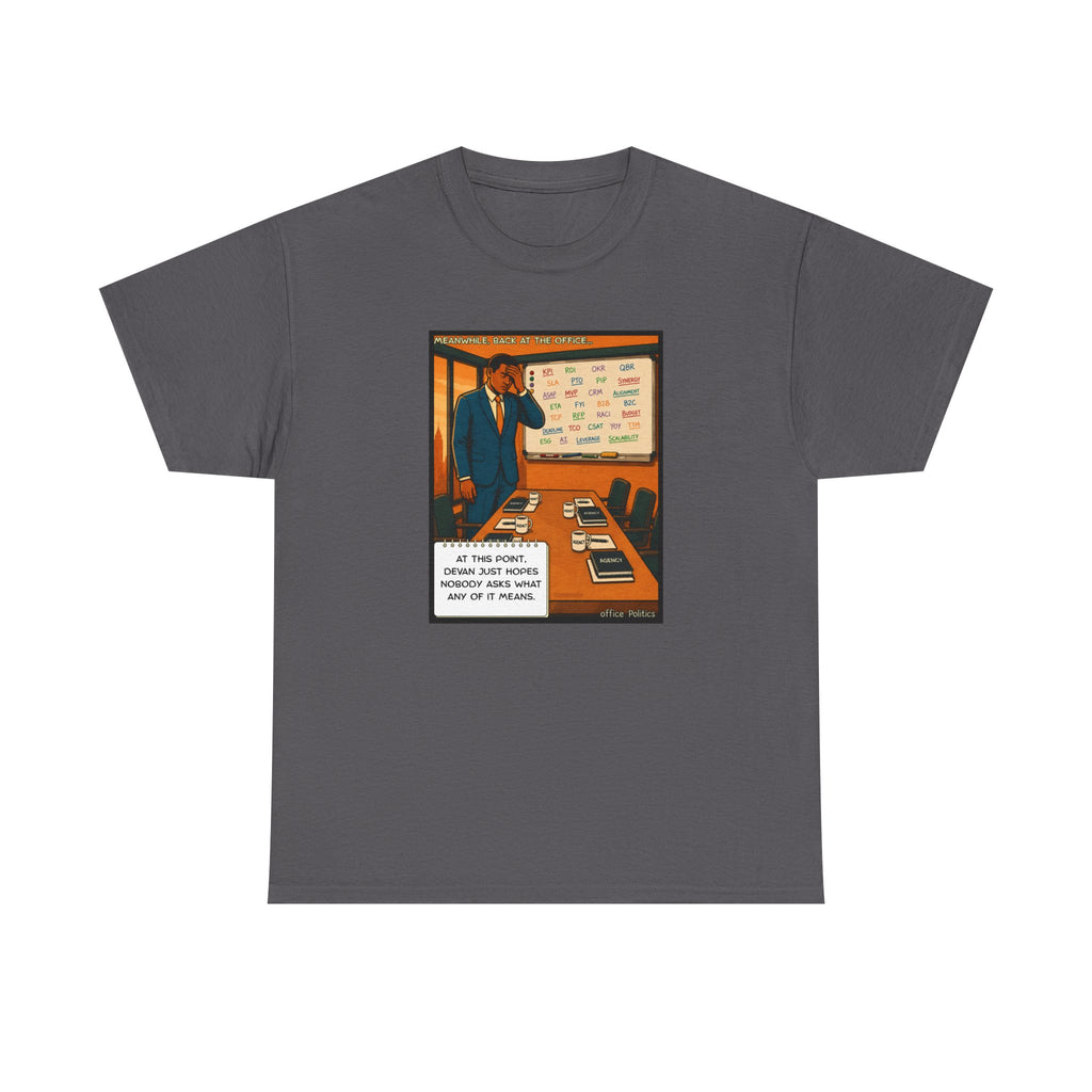 office Politics Retro T-Shirt — Devan's Definitions Graphic Tee