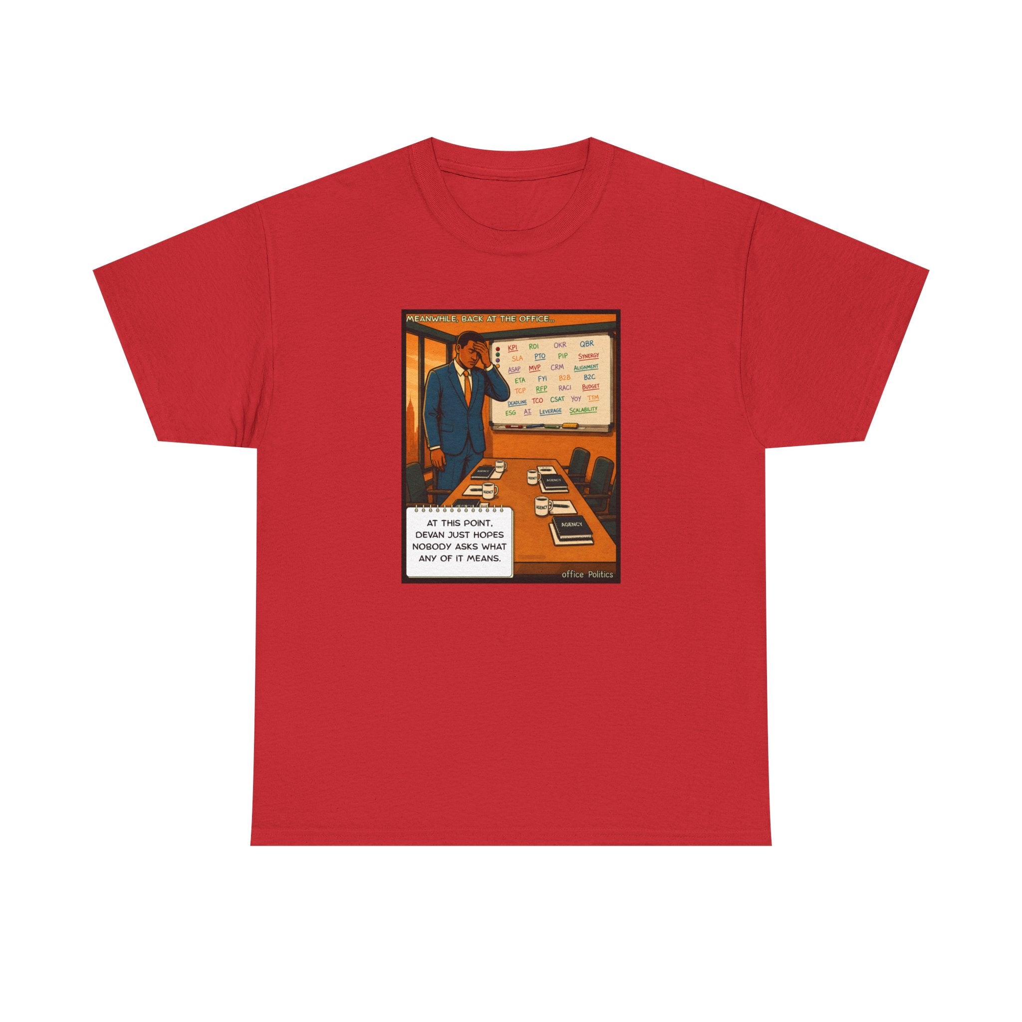 office Politics Retro T-Shirt — Devan's Definitions Graphic Tee