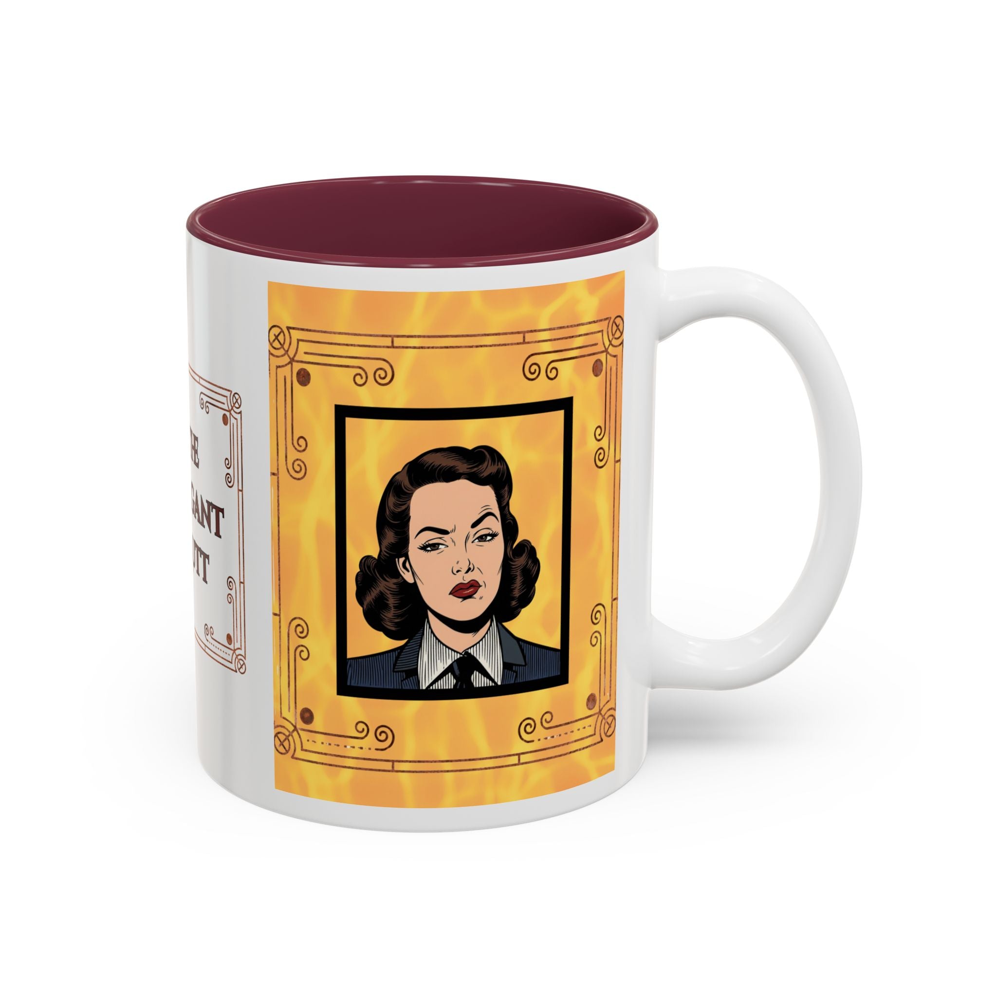Kelly Accent Mug – Two-Tone Coffee Cup (11oz)