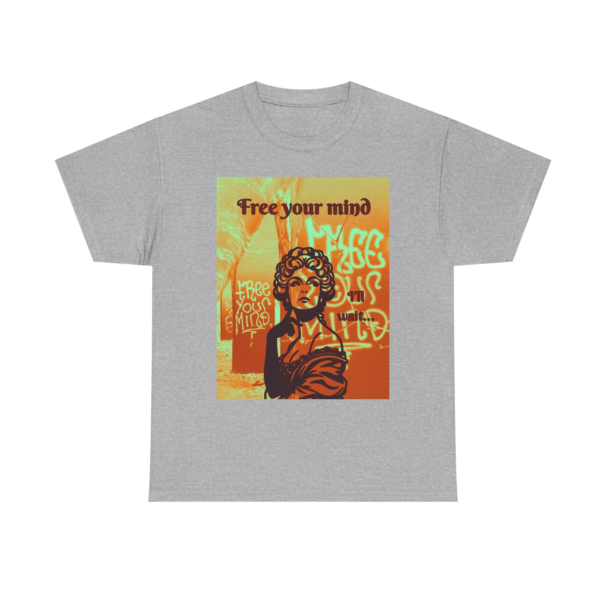 Common Courtesy — Vintage Graffiti Free Your Mind Graphic Tee