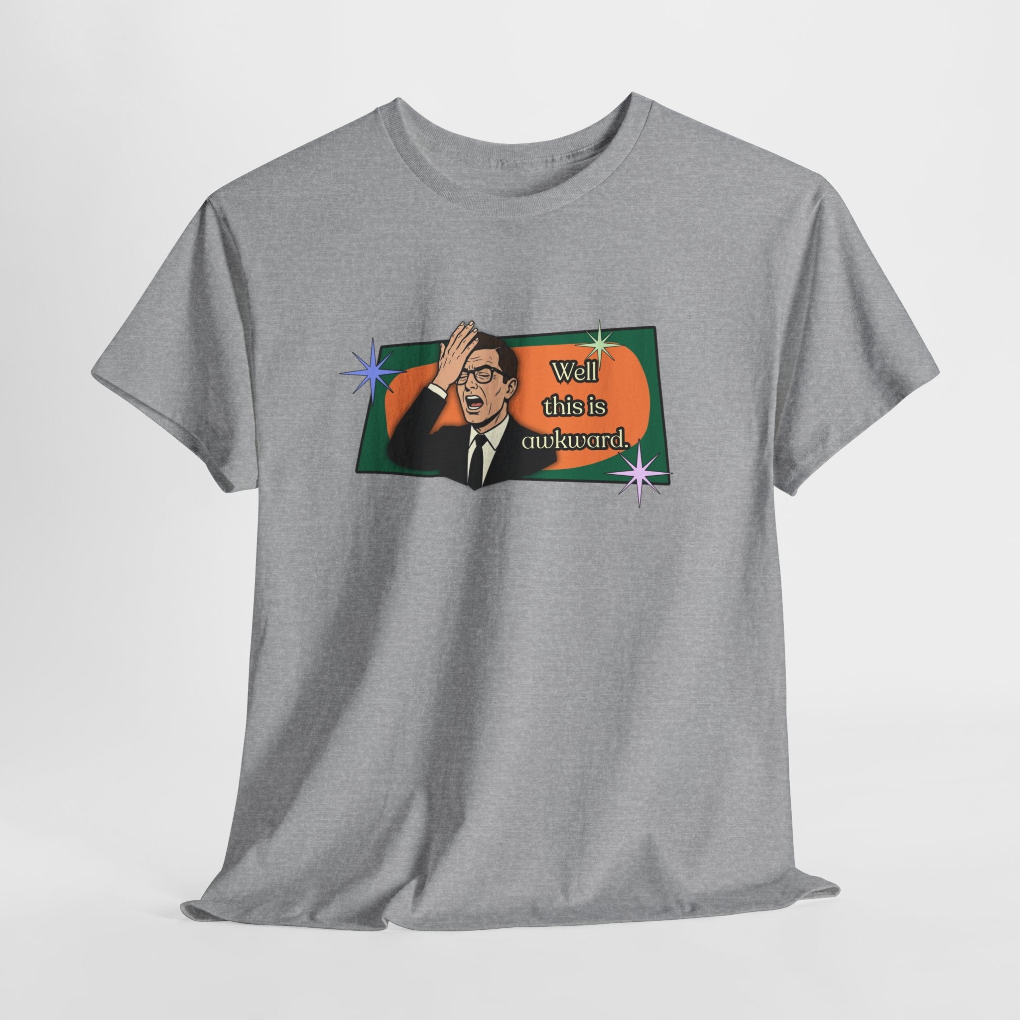 Well That Was Awkward Retro Tee — Vintage Style Graphic Tee