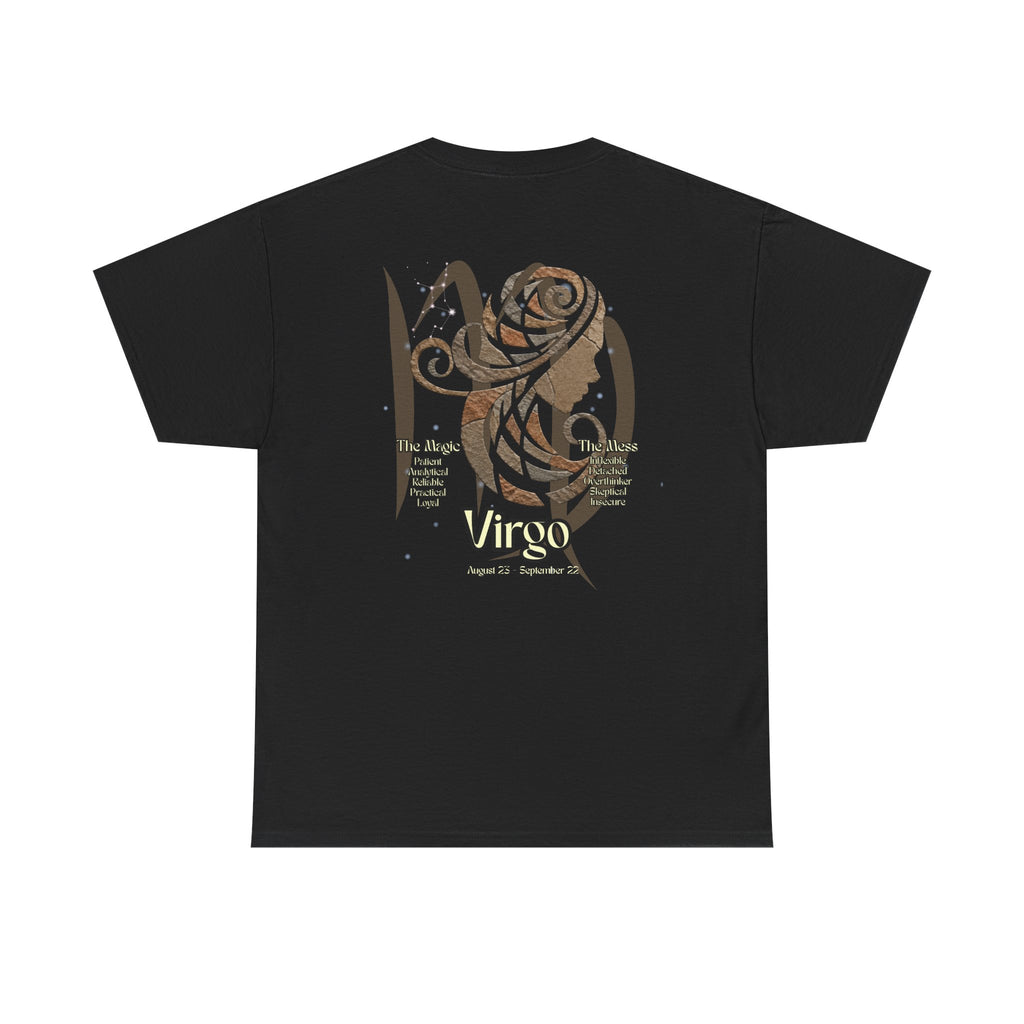 The Zodiac Society Astrology T‑Shirt — Virgo Graphic Tee