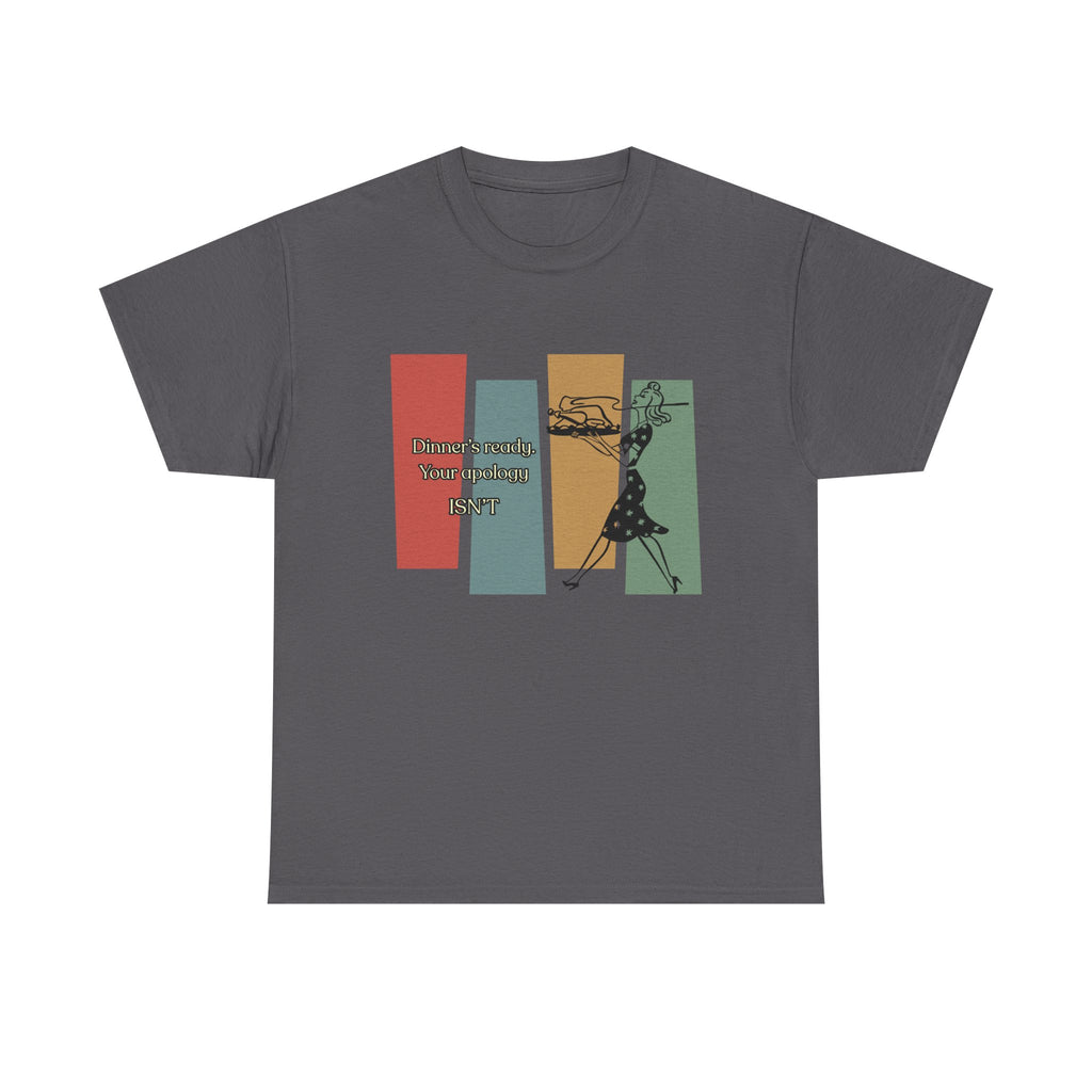 "Common Courtesy" Vintage, Graphic Tee – Dinner's Ready T-Shirt