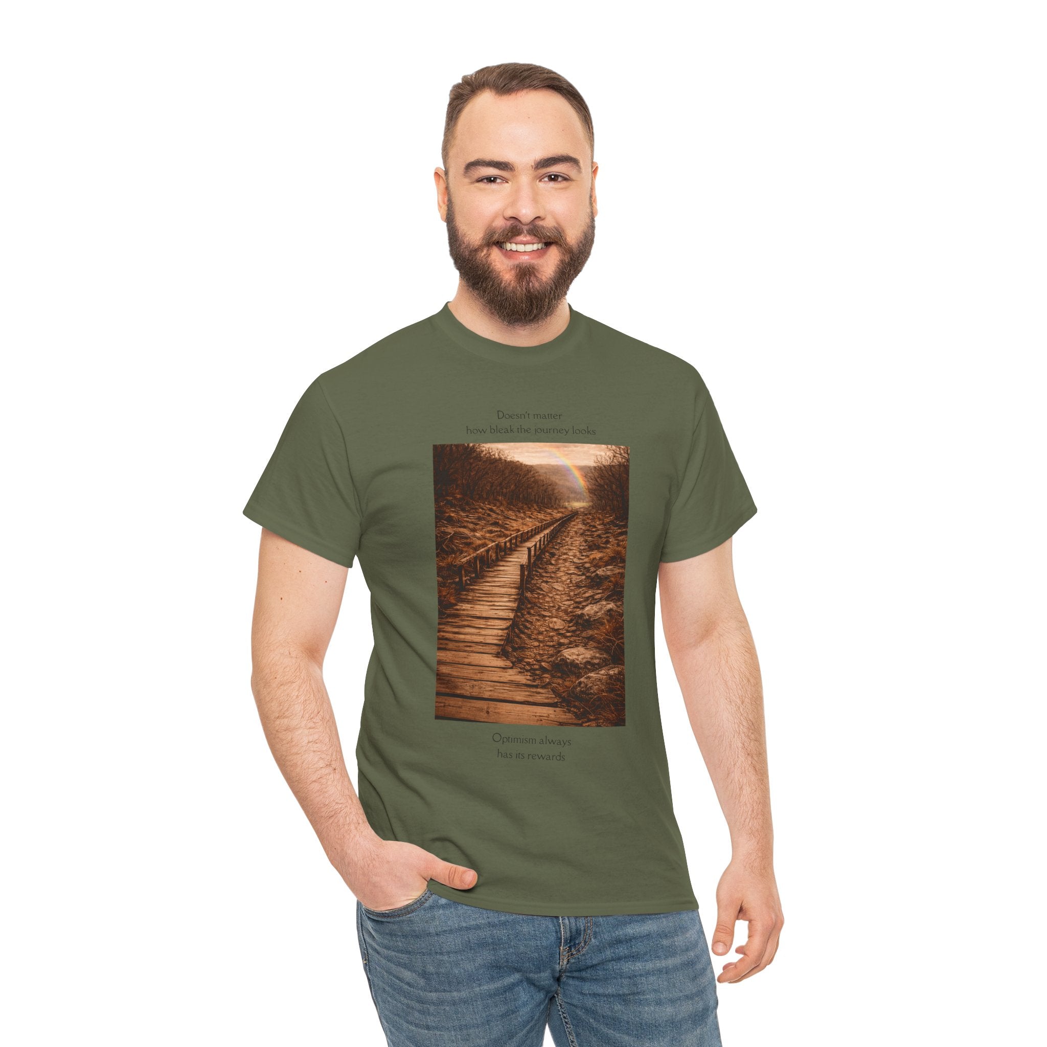 Inspirational Nature T-Shirt | Scenic Optimism Graphic Tee
